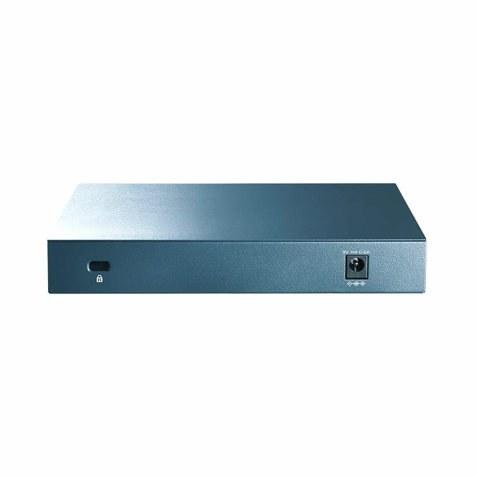 TP-Link LS108G, 8-portowy przełącznik Gigabit z metalową obudową, Plug and Play, QoS do zarządzania ruchem, Bezobsługowa instalacja, Tryb auto MDI/MDIX, Wysoka niezawodność w pracy