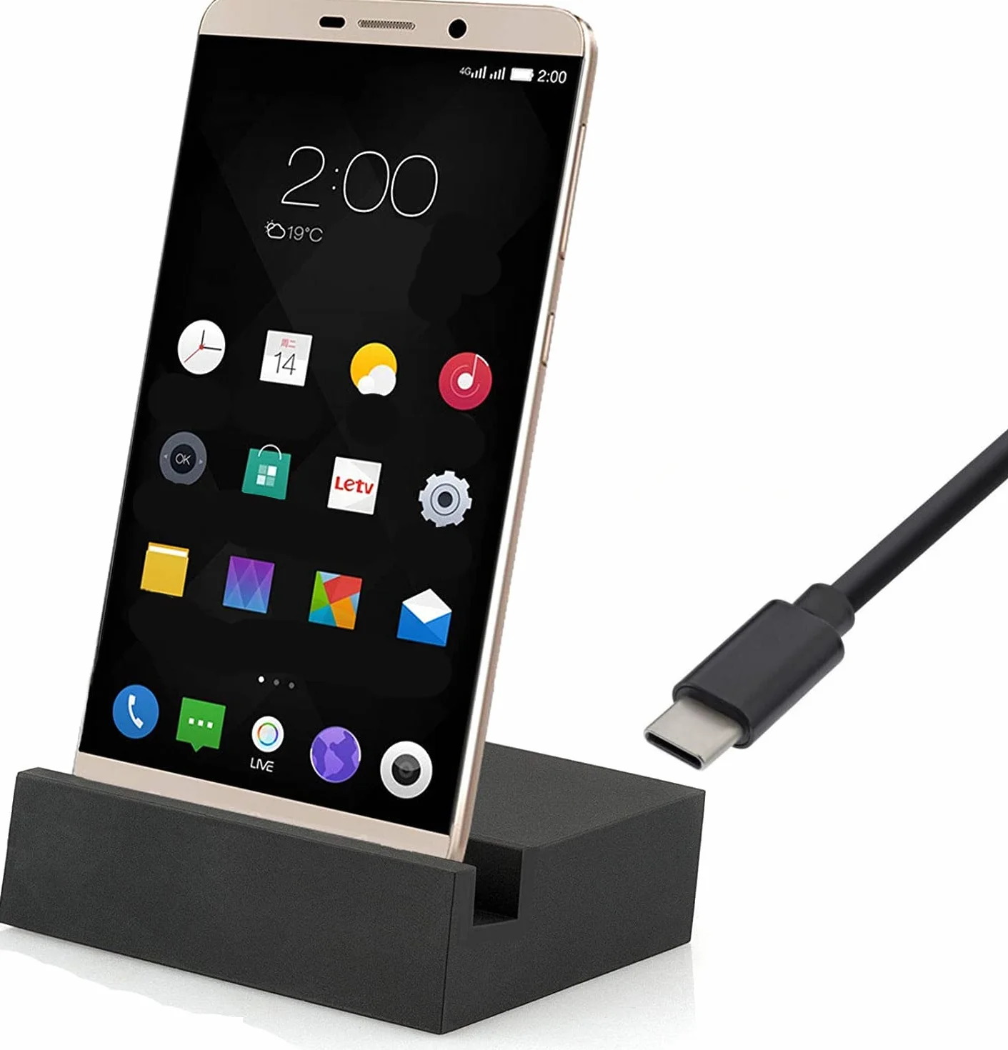 Stacja dokująca USB 3.1 typu C pasuje do Samsung Galaxy A56 A36 A26 A16 A06 A55 A35 A25 A15 A05 A54 A34 A14 A53 S20 FE S25 S24 S23 S22 S22 1 Ultra 5G Stacja ładująca Dock Docking Ładowarka Stacja