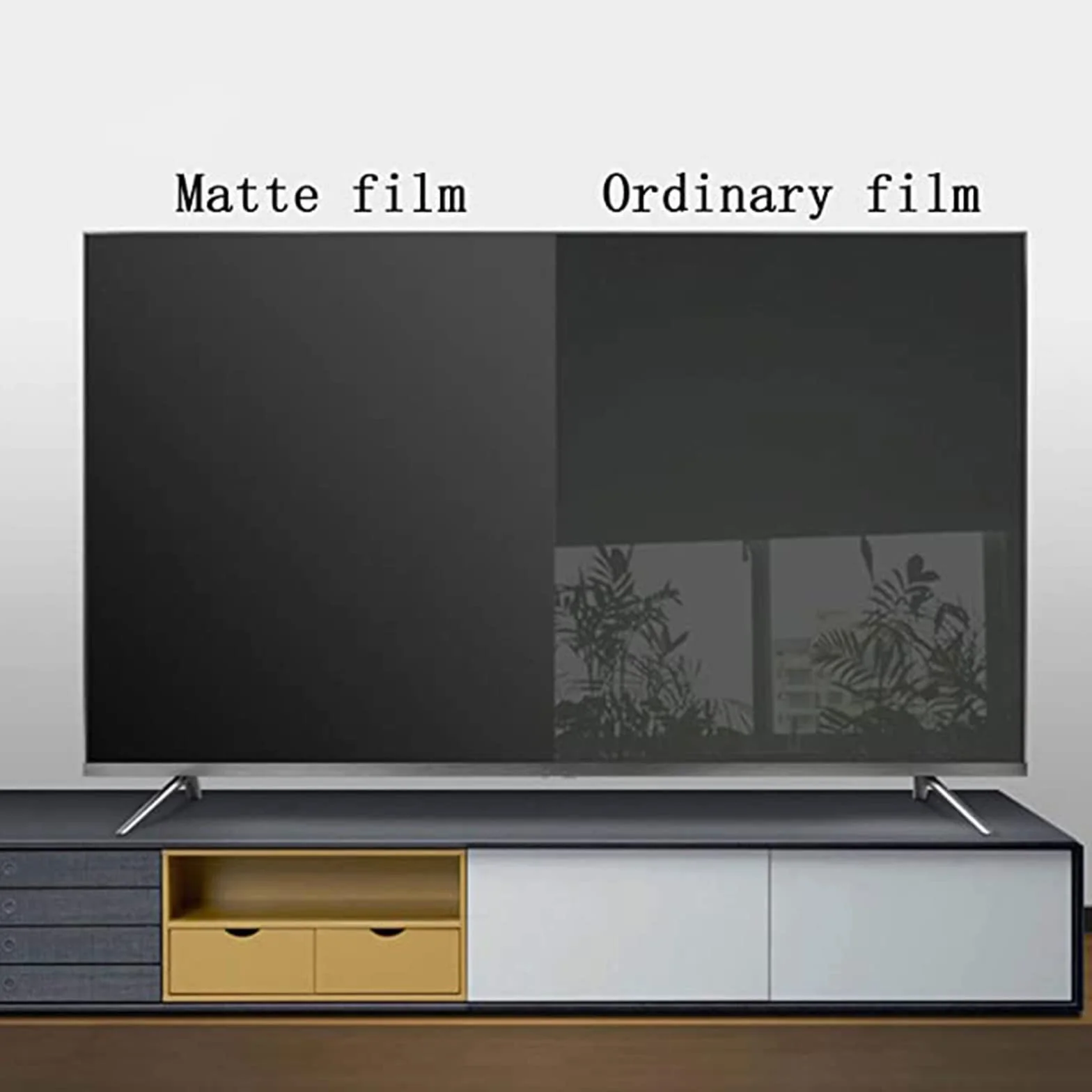 Ochraniacz ekranu telewizora, matowy antyodblaskowy/antyrefleksyjny / przeciwpyłowy filtr sprawia, że światło miękkie łagodzi zmęczenie oczu dla Smart TV 4K LED Samsung, LG, 75" (1645 * 931)