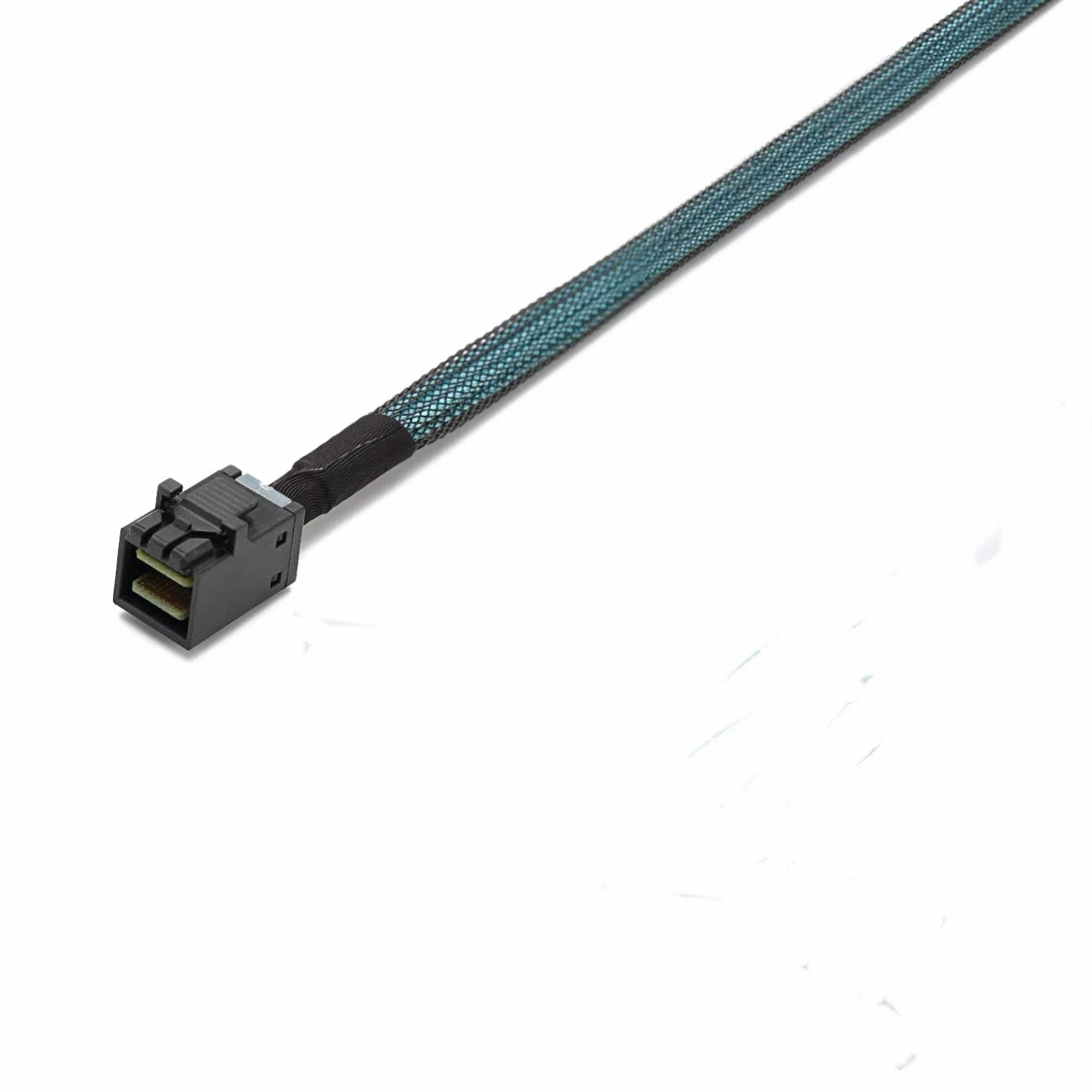 SFF-8643 Wewnętrzne złącza Mini SAS HD na (4) 29-pinowe złącza SFF-8482 z portem zasilania SAS 15-pinowym kablem 12 GB/S (1 m)