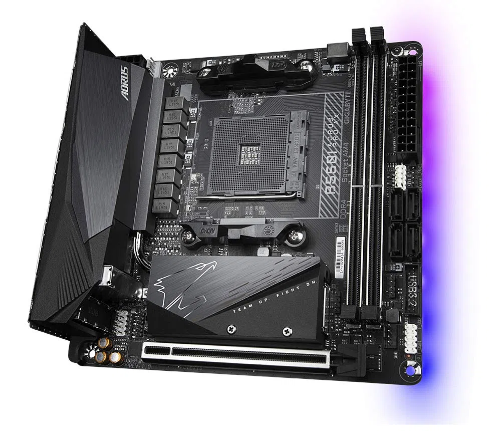 GIGABYTE B550I AORUS PRO AX Motherboard for AMD AM4 CPUs