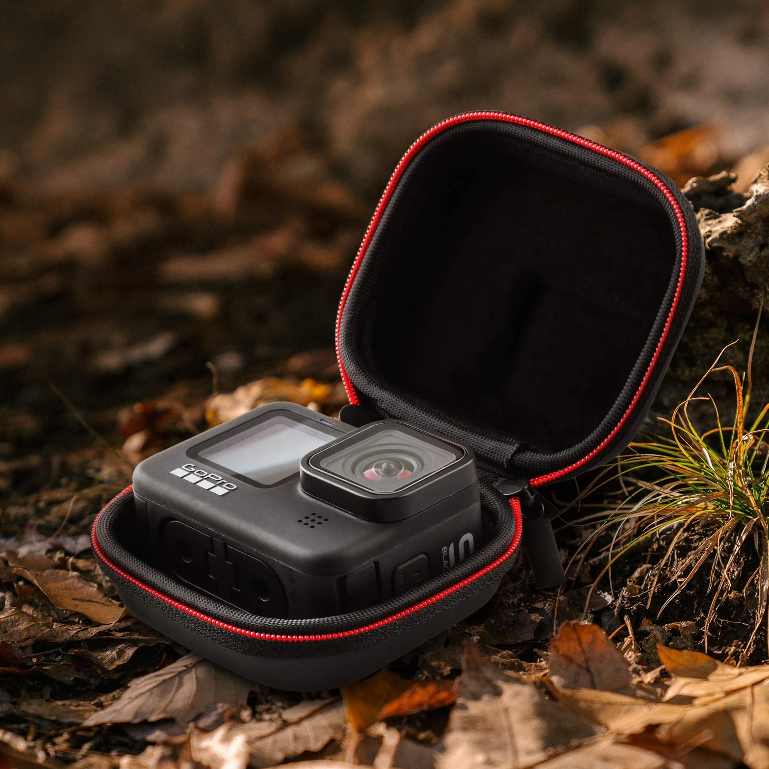 HSU Przenośna mini torba na kamerę akcji, rama, obudowę, torba kieszonkowa, kompatybilna z GoPro Hero, Max Osmo Action, dla GoPro Hero