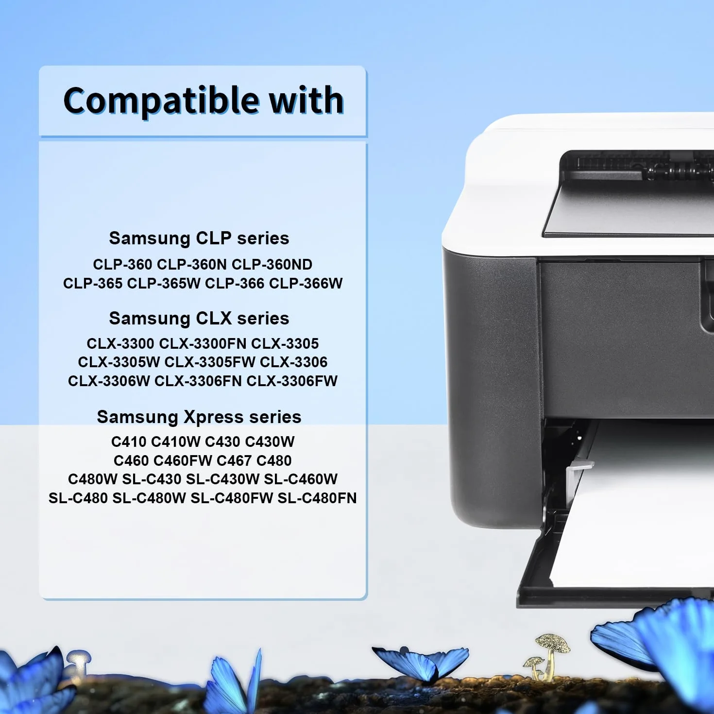 LOSMANN R406 bęben kompatybilny z CLT-R406 CLT-R404 bęben obrazowy, zamiennik do Samsung C410W C430 CF460FW C460W C480W C480FW CLP-360 CLP-365 CLP-365W CLX-3305FW CLX-3300 CLX-330 5FN CLX-3305W CLX