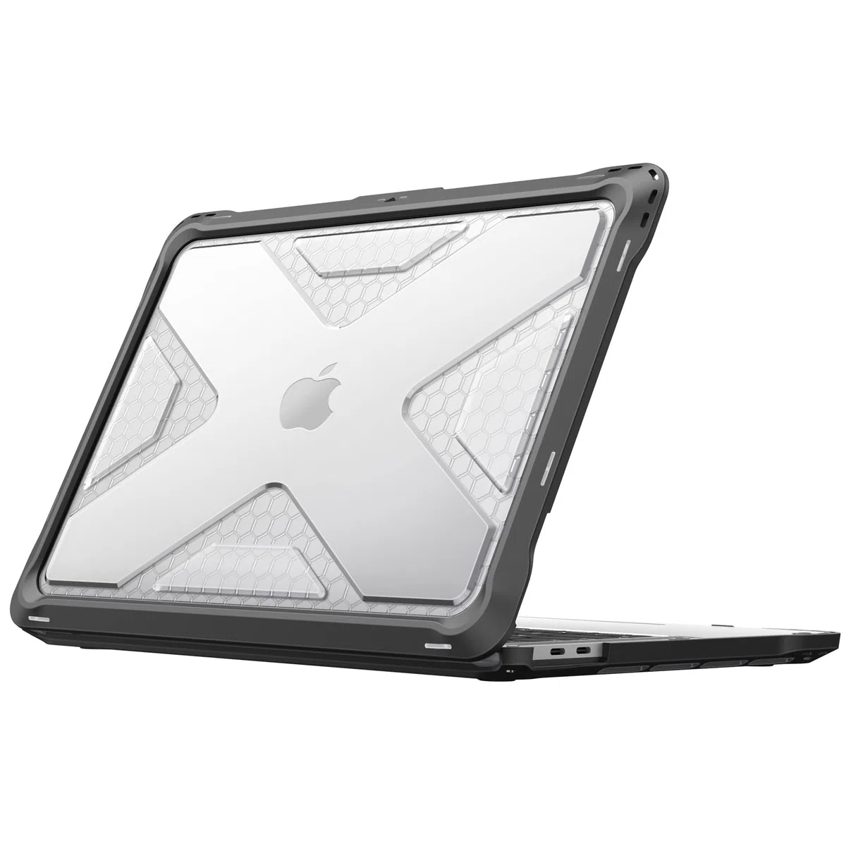 Fintie Etui kompatybilne z MacBook Pro 13 cali M2/M1 (2022-2016) A2338/A2289/A2251/A2159/A1989/A1706/A1708, etui ochronne na zderzak całego ciała, wytrzymałe etui ochronne z termoplastycznego