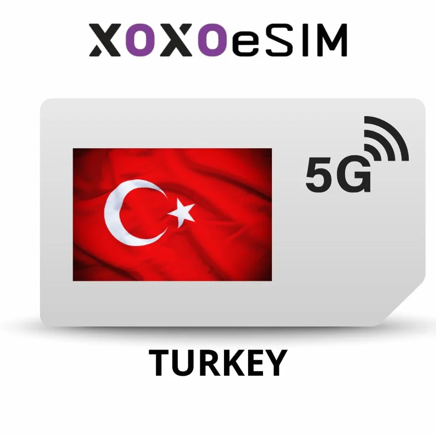 Karta eSIM Turcja 10GB 30 dni Internet mobilny 50GB