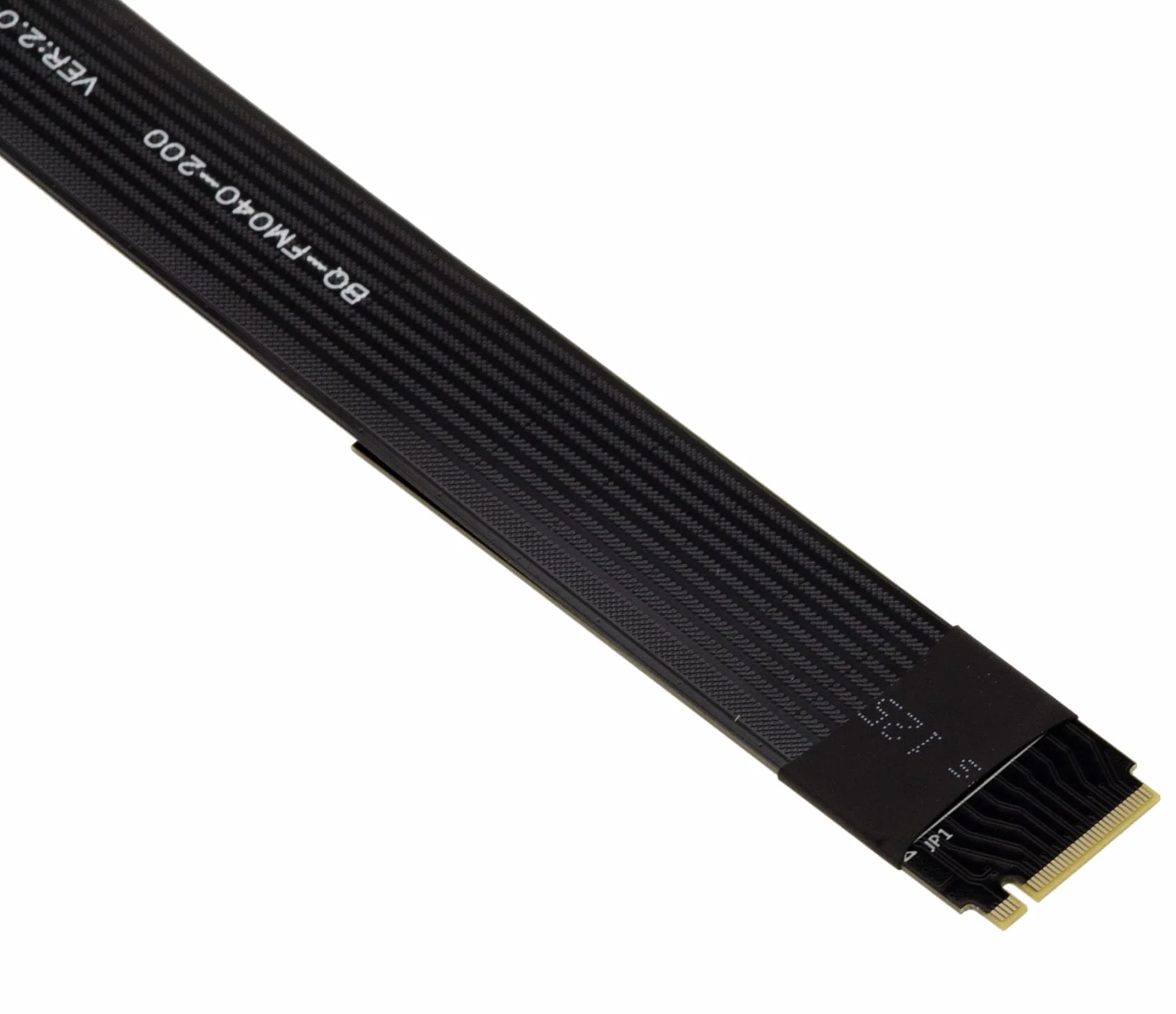 KALEA-INFORMATIQUE Adapter Riser Gen 4.0 M2 M Key do PCIe x4 żeński 20 cm