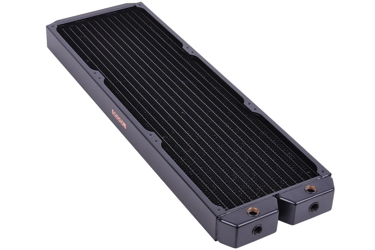 Alphacool NexXxoS XT45 grzejnik, wentylatory i grzejniki – uniwersalny (uniwersalny grzejnik, 18 cm, czarny, stal, mosiądz, miedź, 72 mm)