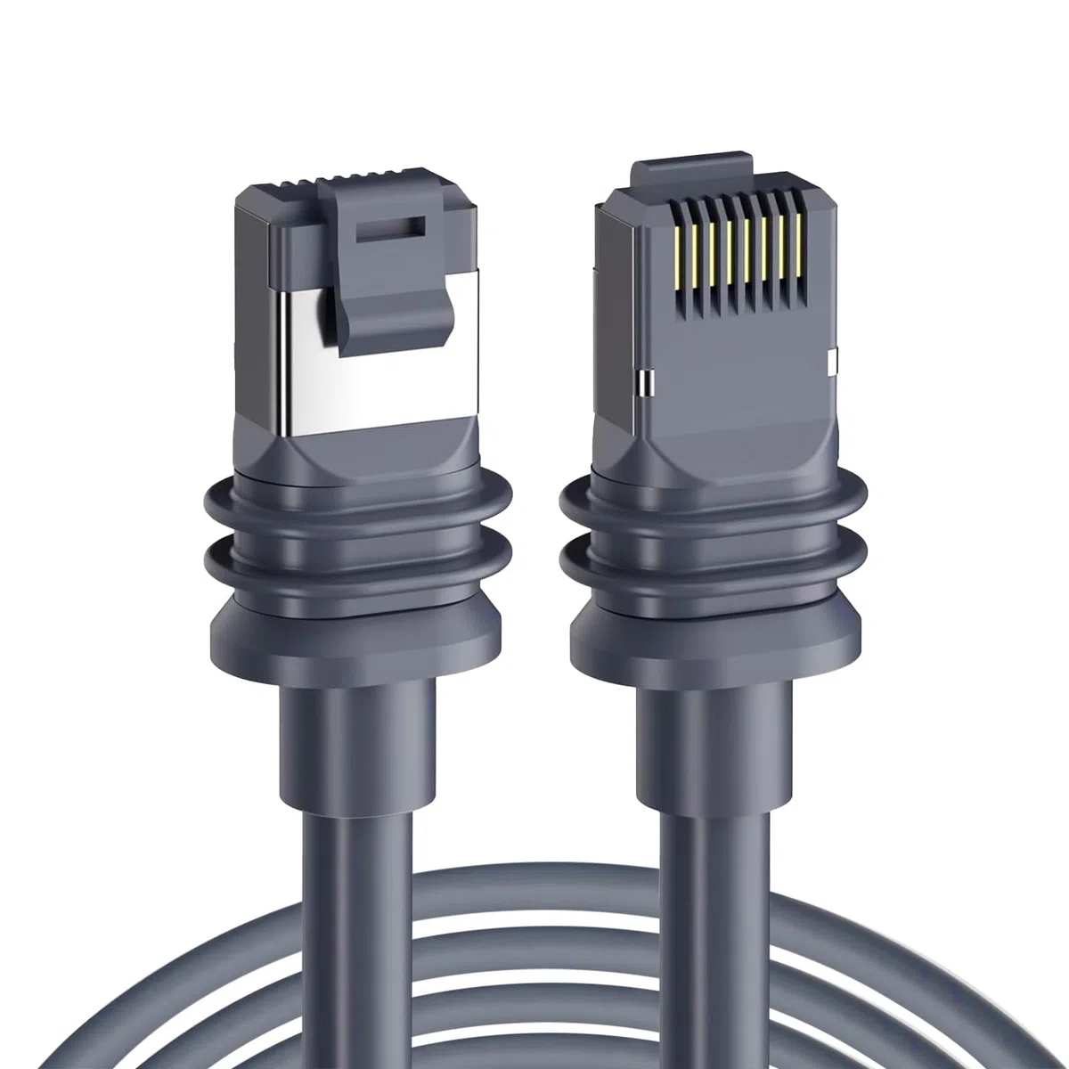 Starlink Kabel Starlink Gen 3, 10 m, 23 m, 30 m, 46 m, kabel do Starlink Gen 3, standardowy kabel V3, wodoodporny, do użytku zewnętrznego Starlink, prostokątny, Satellite V3
