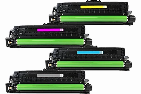Rebuilt do HP Color Laserjet CP 5225 DN - CE740A - CE273A - Toner zestaw ekonomiczny czarny, cyjan, magenta, żółty - na ok. 1 x 7000 i 3 x 7300 stron (5% pokrycia)