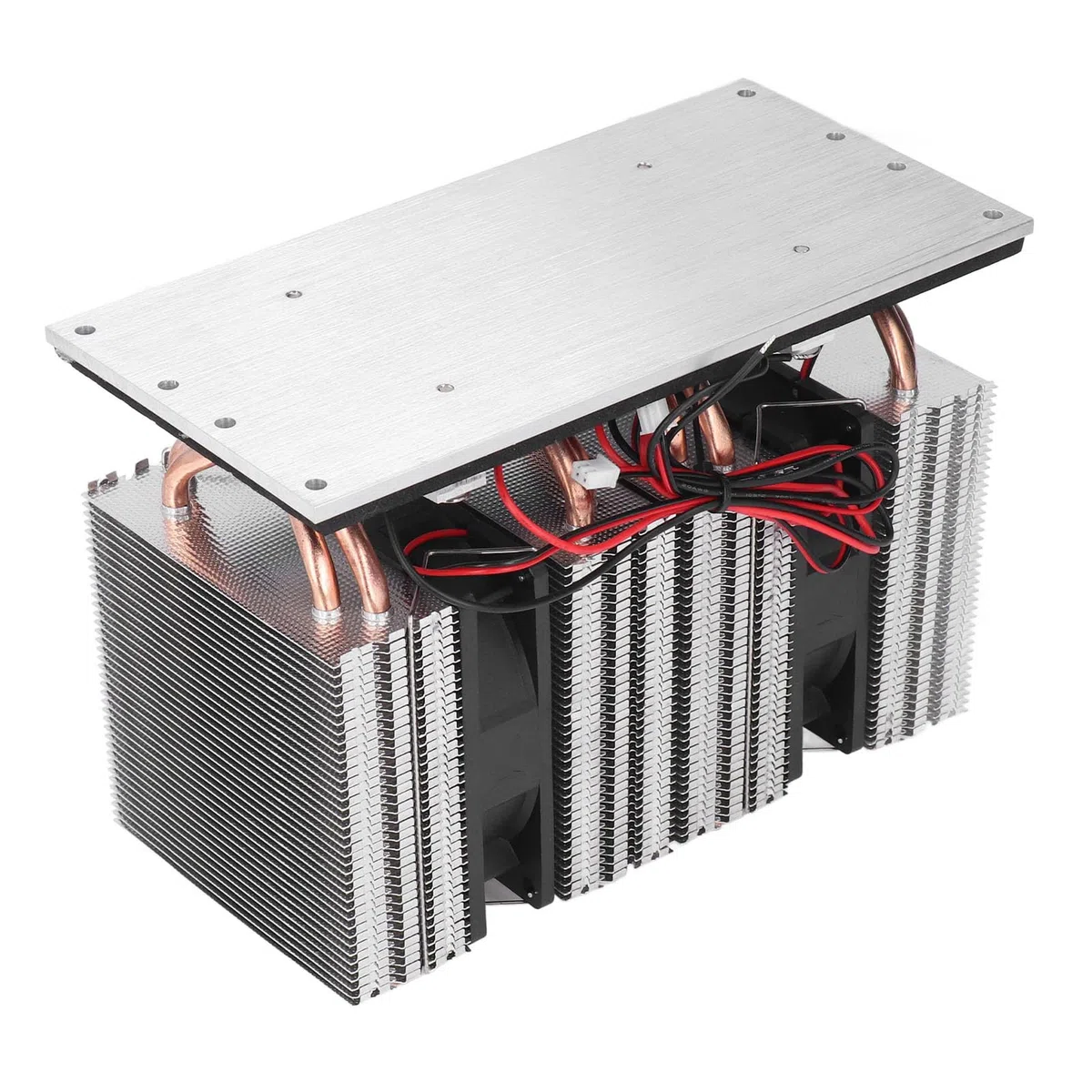 Cocoarm Półprzewodnikowy System Chłodzenia, Podwójny Rdzeń Powietrzny Chłodzący Urządzenie 12V 240W Przenośny Moduł Chłodniczy, do Sprzętu Przemysłowego Mała Przestrzeń