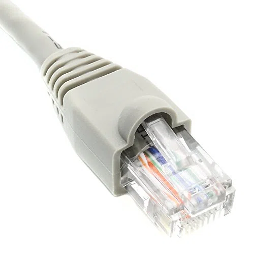 100 m kabel sieciowy Cat5e Ethernet szary 90 m