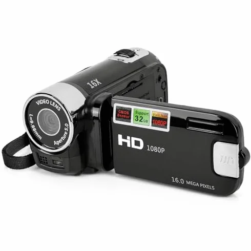 Kamera 4K Vintage 48MP Retro Camera DV 2.7in Rotatable Ekran 16x Cyfrowy Zoom USB