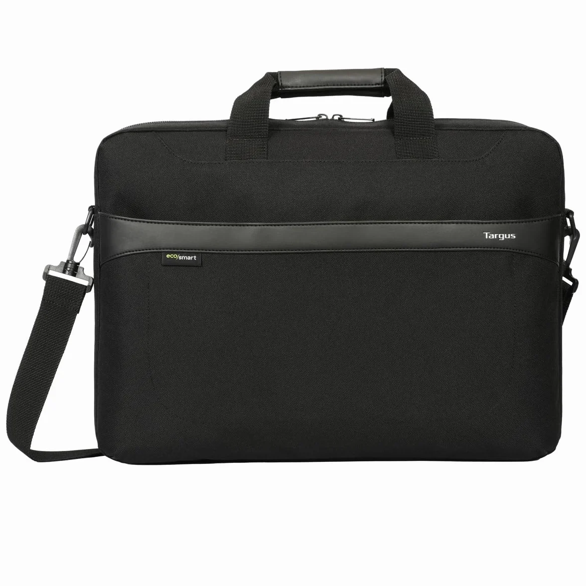 Targus Etui na laptopa, pasuje do laptopa o przekątnej do 43.9 cm, GeoLite Advanced Topload etui, lekka, trwała i wodoodporna tkanina ze zdejmowanym i regulowanym paskiem na ramię - czarne