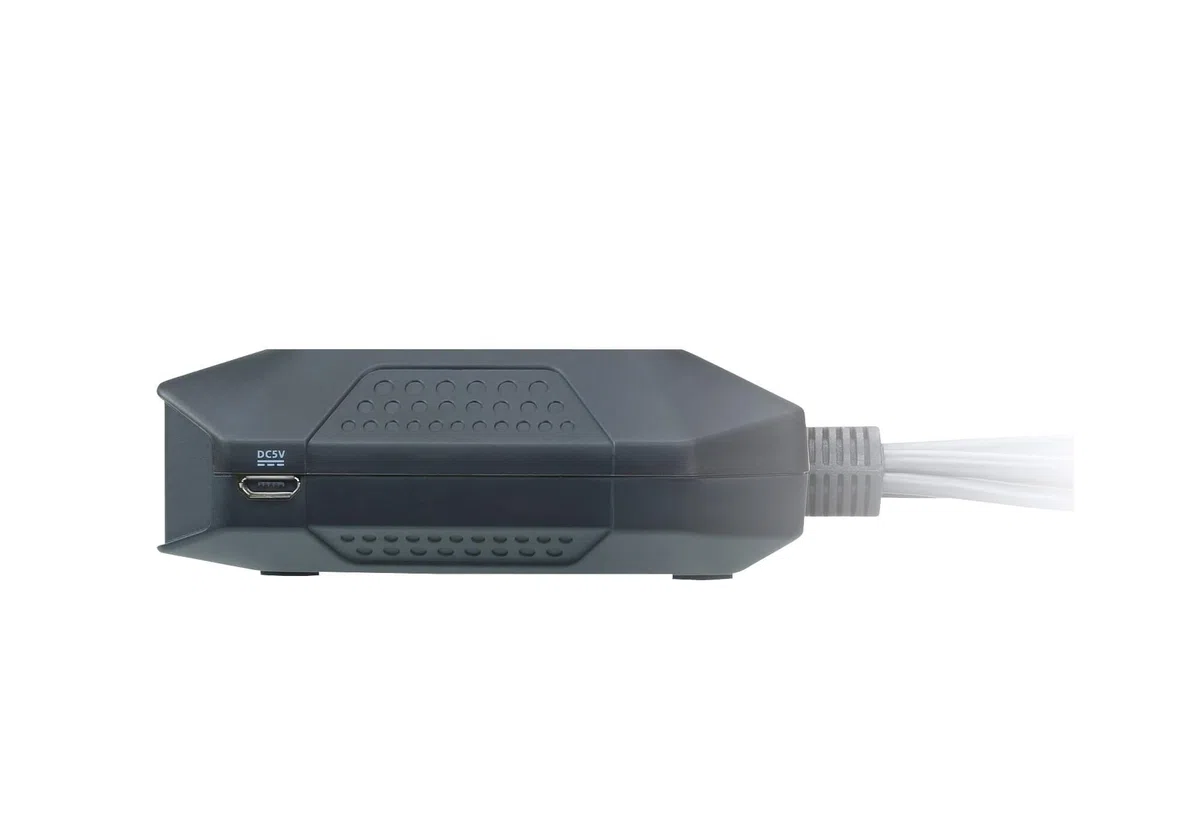 Aten CS22DP DisplayPort przełącznik KVM z Pilotem, Czarny