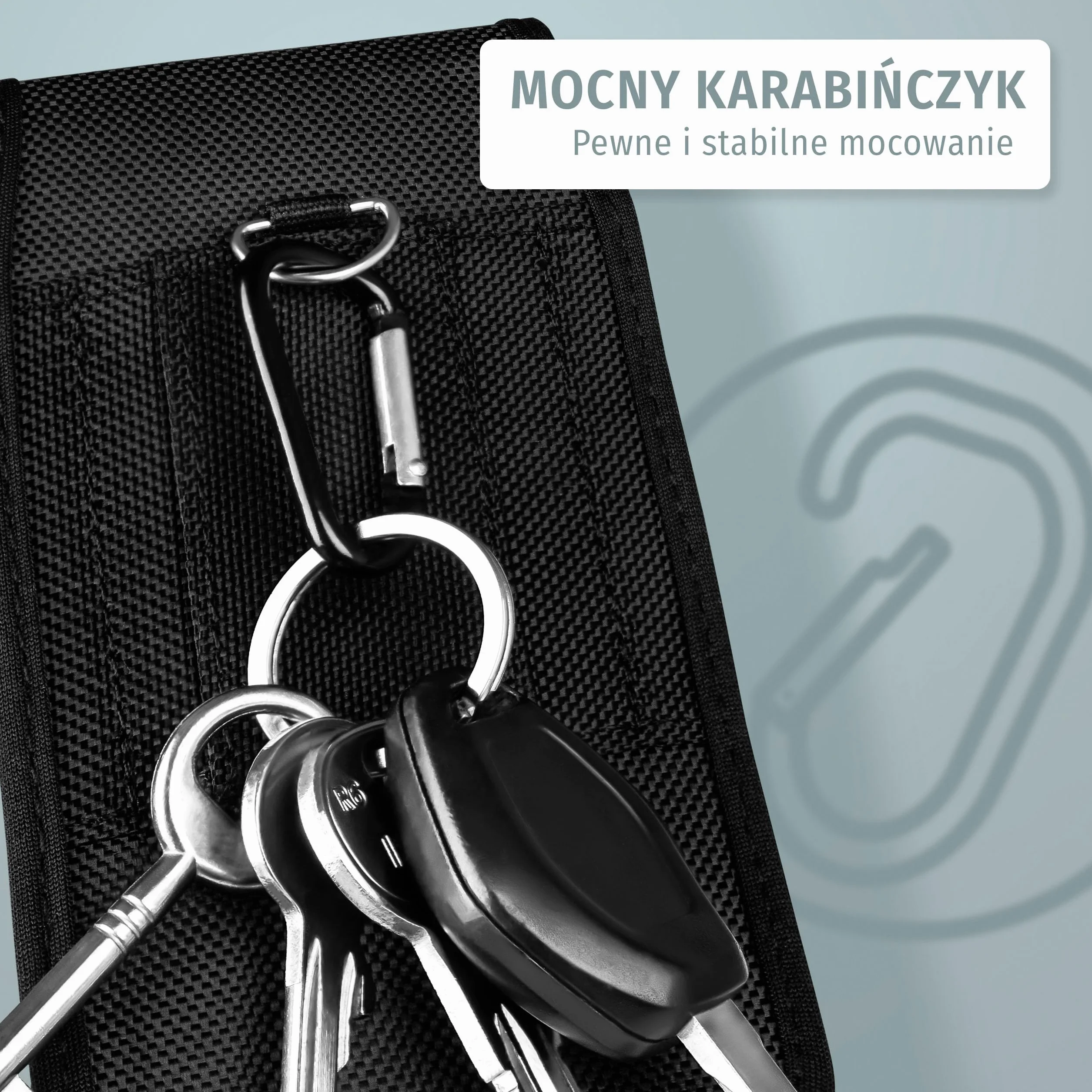 moex Agility Case do Samsung Galaxy A52 / A52s 5G etui ze szlufką na pasek, pokrowiec na pasek na telefon komórkowy outdoorowe etui na telefon komórkowy, nylonowy pasek etui na telefon komórkowy