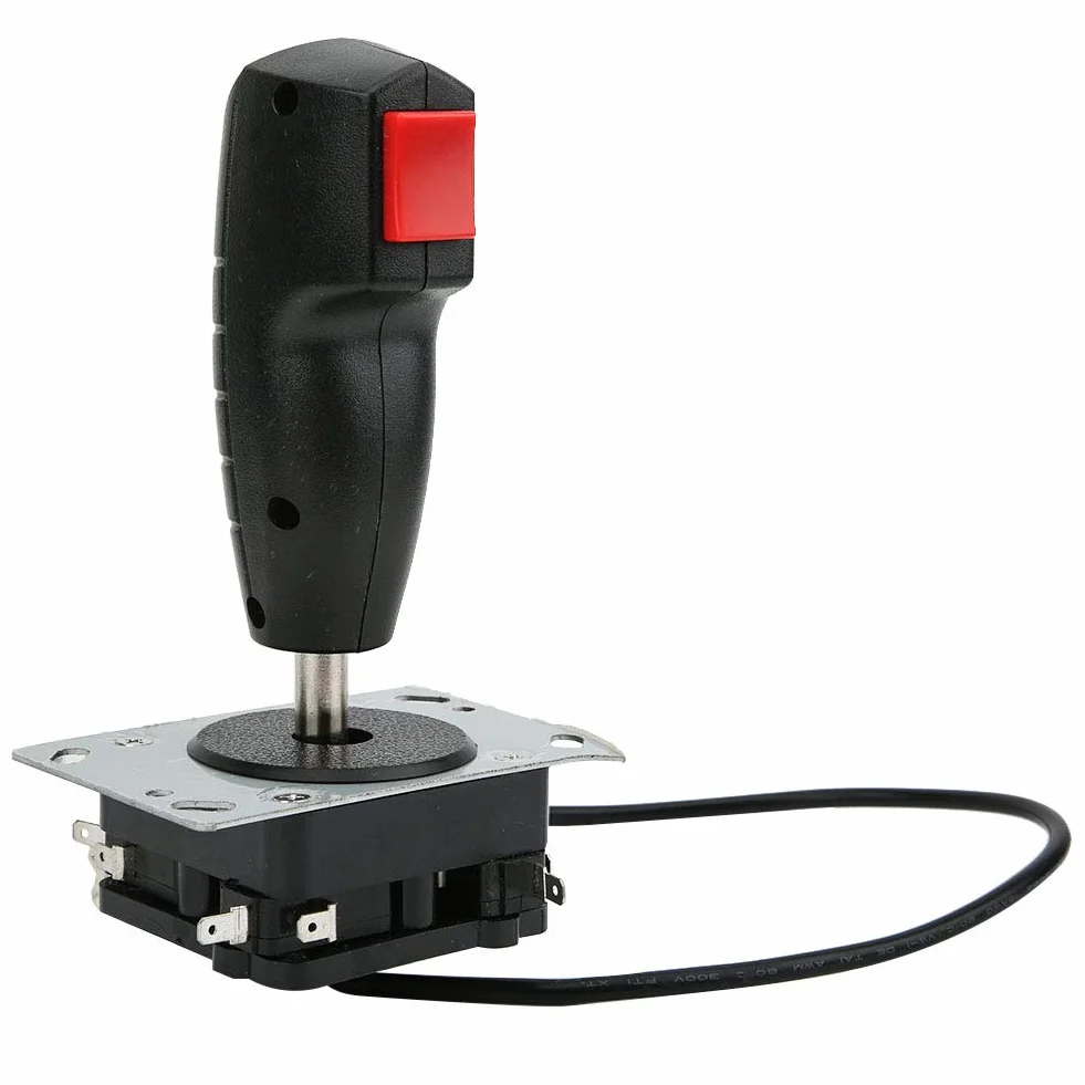 Walfront 8-kierunkowy joystick ze spustem i górnym przyciskiem fire do gier