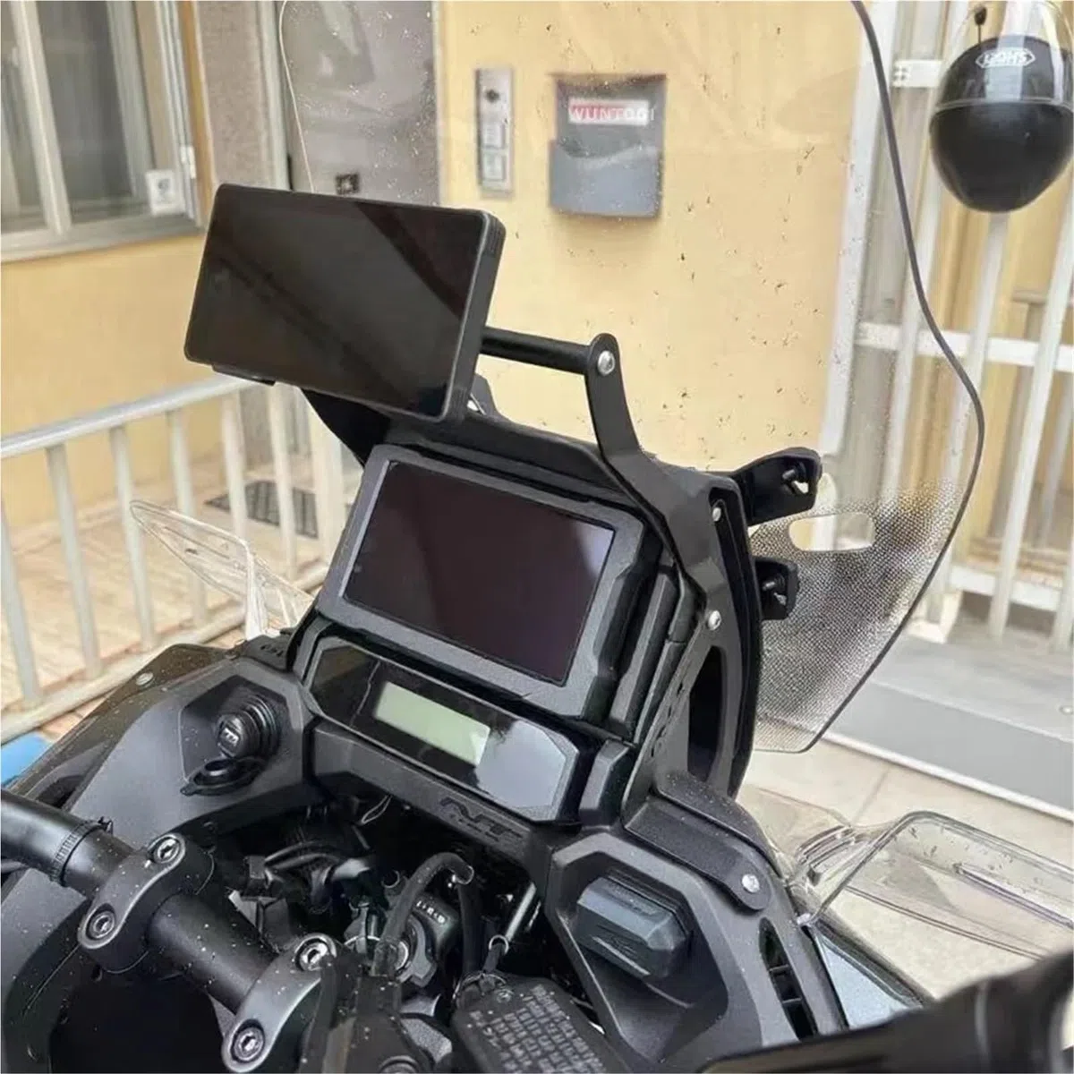 Uchwyt do nawigacji GPS Uchwyt na nawigację GPS do telefonu Pasuje do Honda NT 1100 2025 Uchwyt na telefon Uchwyt na nawigację GPS Motocyklowy uchwyt nawigacyjny GPS