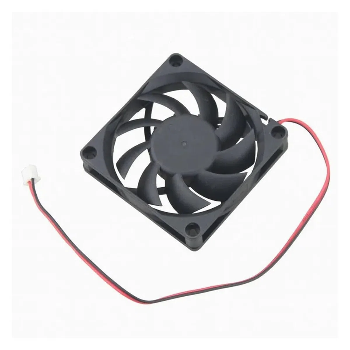 10 sztuk 70MM 2Pin 12V DC bezszczotkowy wentylator chłodnicy