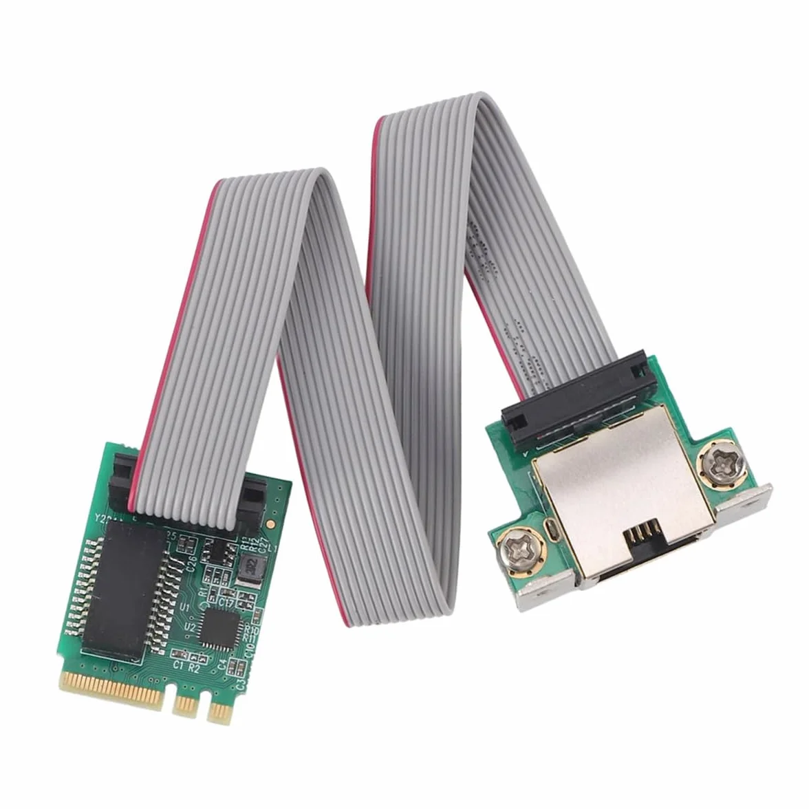 Ausi Karta sieciowa Ethernet 5G, pojedynczy port RJ45, M.2 A E do RTL8126, karta Gigabit Ethernet do komputera stacjonarnego