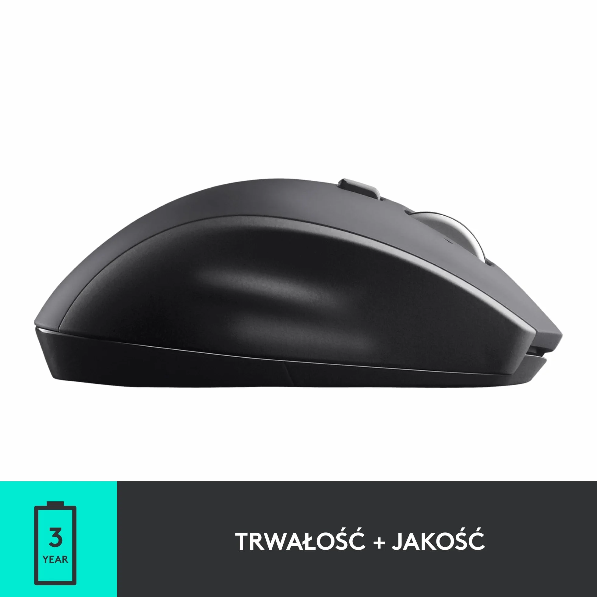 Logitech M705 Marathon Mysz bezprzewodowa 2,4 GHz 1000 DPI 5 przycisków Grafitowy