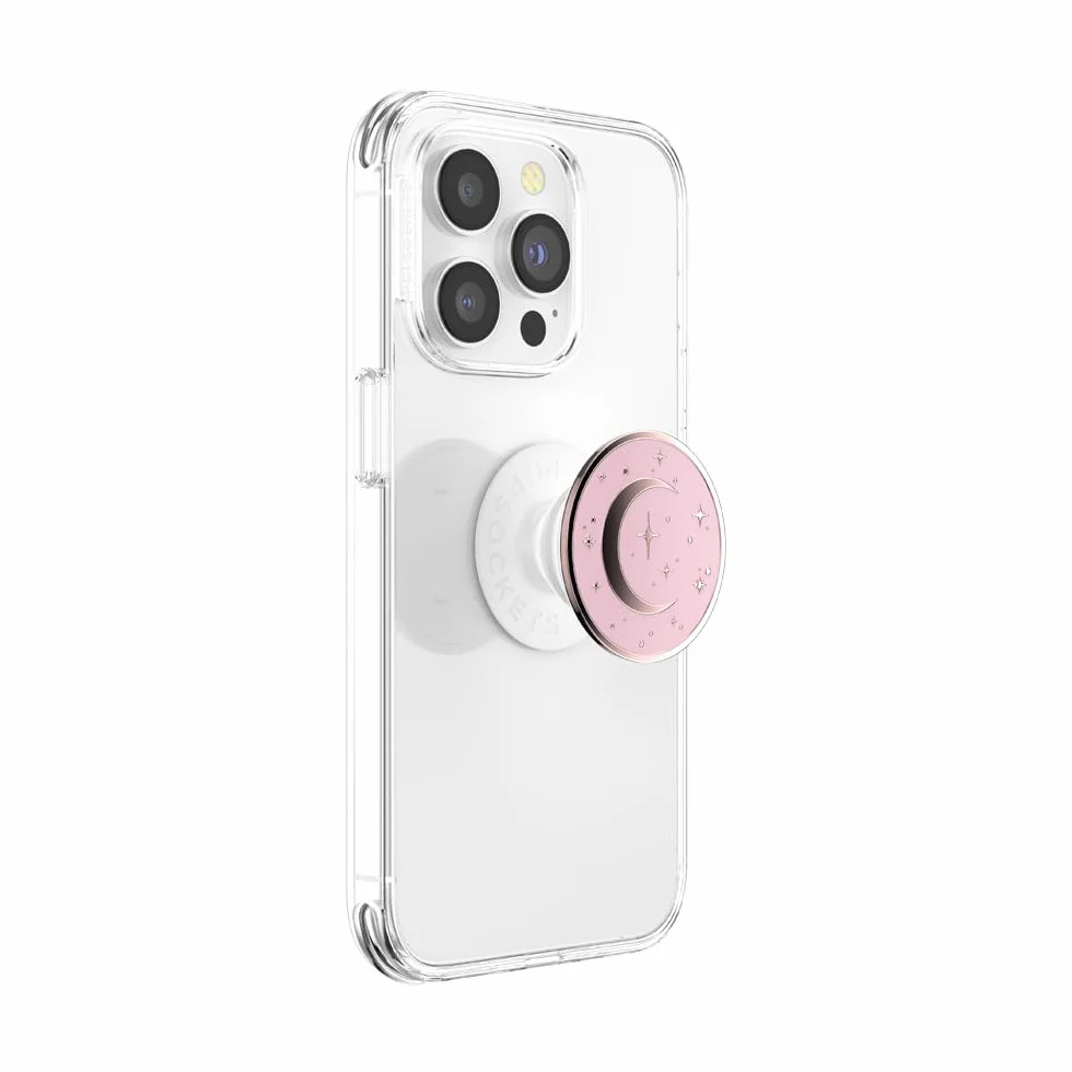 PopSockets: PopGrip - Rozkładany uchwyt i podstawka do telefonów oraz tabletów z wymiennymi krążkami PopTops - Enamel Dainty Cosmic