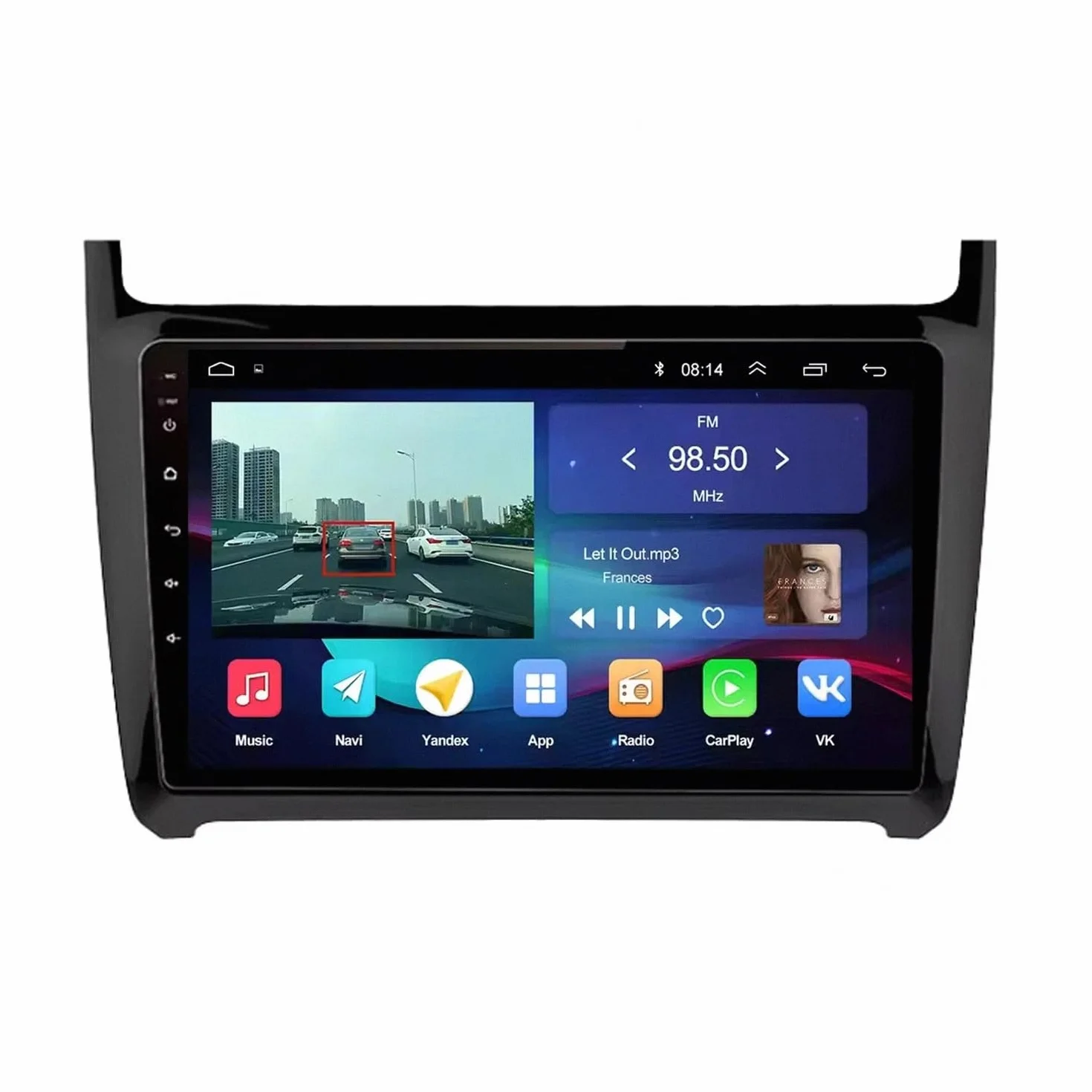 Ekran Apple Car Play I Android Auto dla Volkswagen Touareg I 1 GP 2002-2010 Odbiorniki Car Audio, Wyświetlacz Hd, Przenośna Nawigacja Na Żywo, Odtwarzacz Muzyki I, 8 Rdzeń 4G+64G