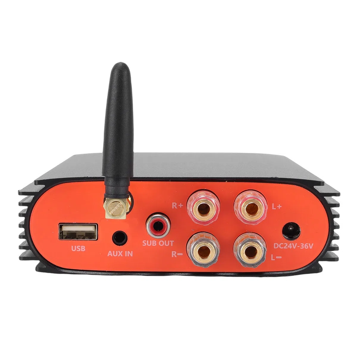 Jectse Płytka Wzmacniacza Audio o Mocy 600 W, Wzmacniacz Stereo Bluetooth, Układ Wielointerfejsowy TPA3255 DSP Dwukanałowy Wzmacniacz Stereofoniczny TPA3255, do Głośników (wtyczka UE)