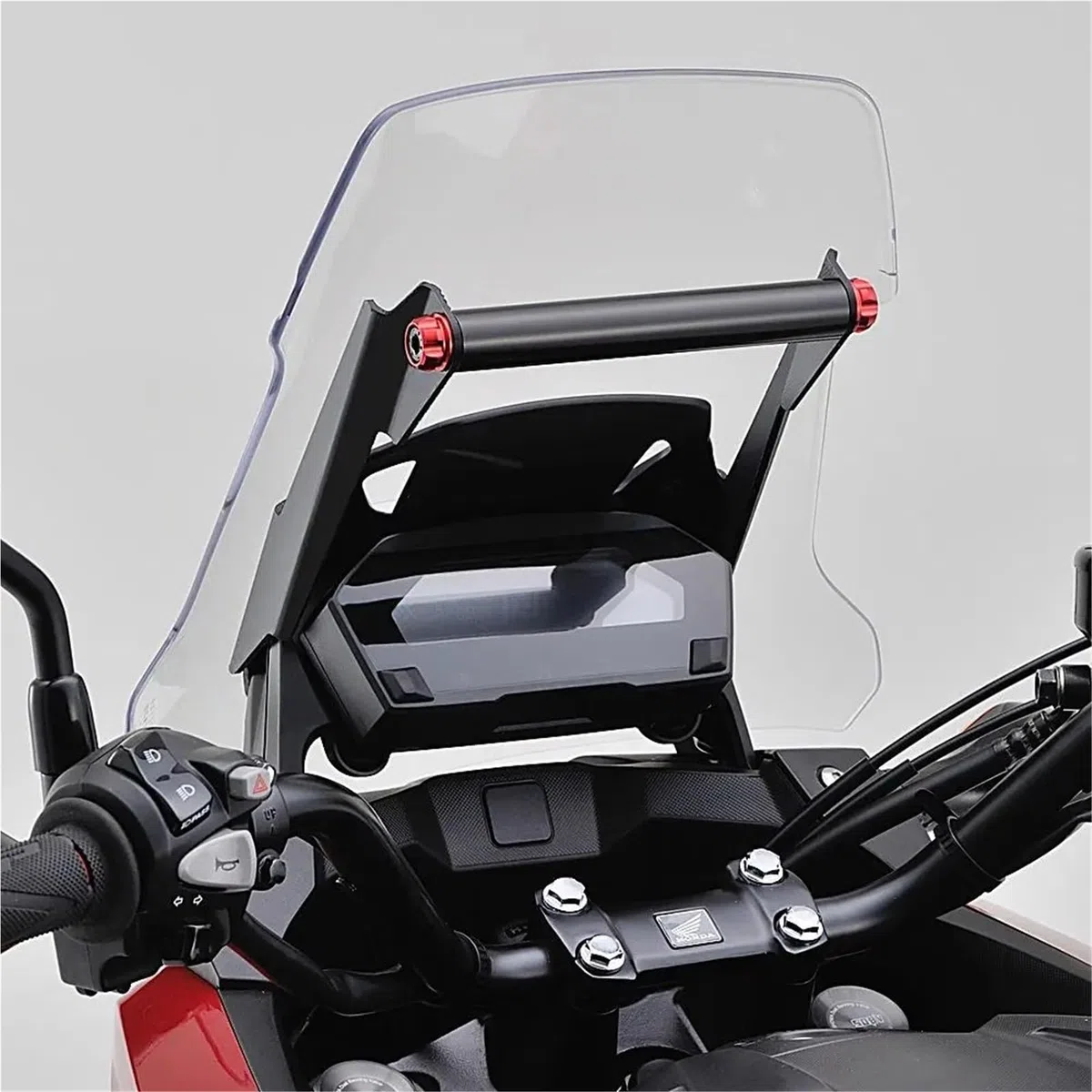 Pasuje do Honda NC750X 2016 2017 2018 2019 Akcesoria GPS Telefon Nawigacja GPS Uchwyt płyty adaptacyjnej Motocyklowy uchwyt do nawigacji(12mm)