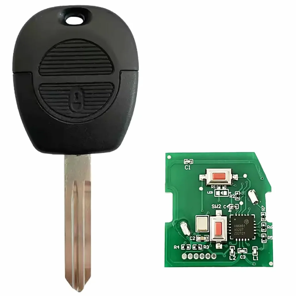 ProPlip kompletny klucz z elektroniką 434MHz ID46 Blade NS14 do Nissan Almera Tino Terrano X-Trail Primera Navara