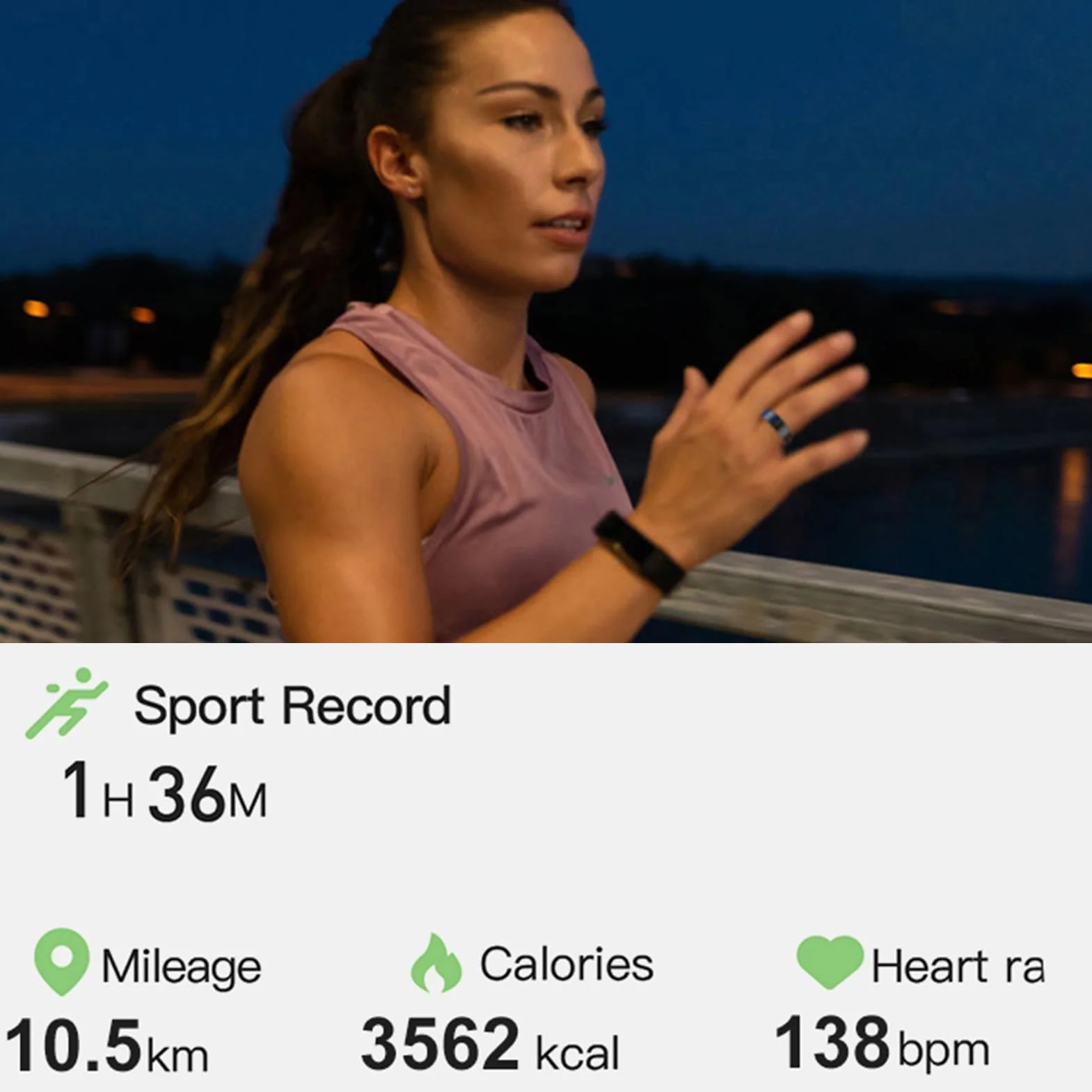 Inteligentny pierścień Fitness Tracker, IP68 Wodoodporny, Poręczny NFC Inteligentny pierścień Śledzenie Snu Monitor Temperatury Ciała Krokomierz Pierścień śledzący Stronę Ebooka