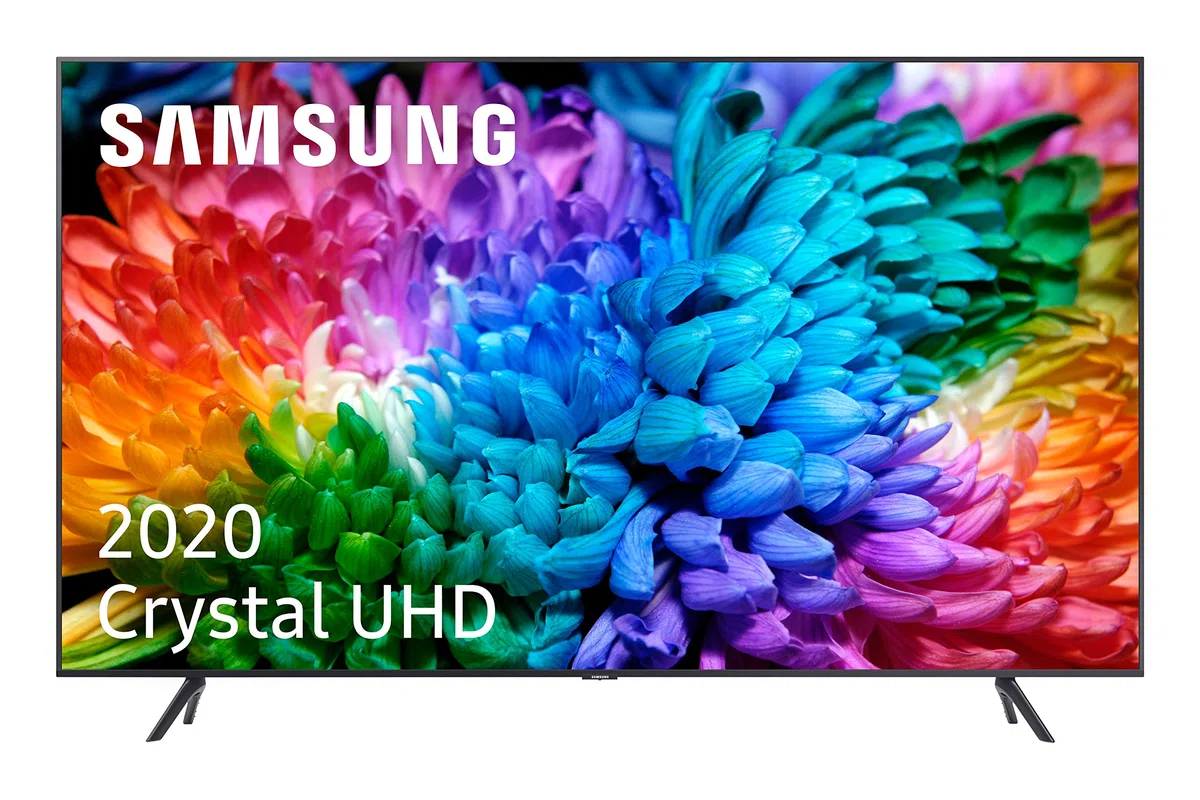 Samsung Crystal UHD 2020 43" Telewizor (Krystaliczny Procesor 4K, HDR, Asystent Głosowy)