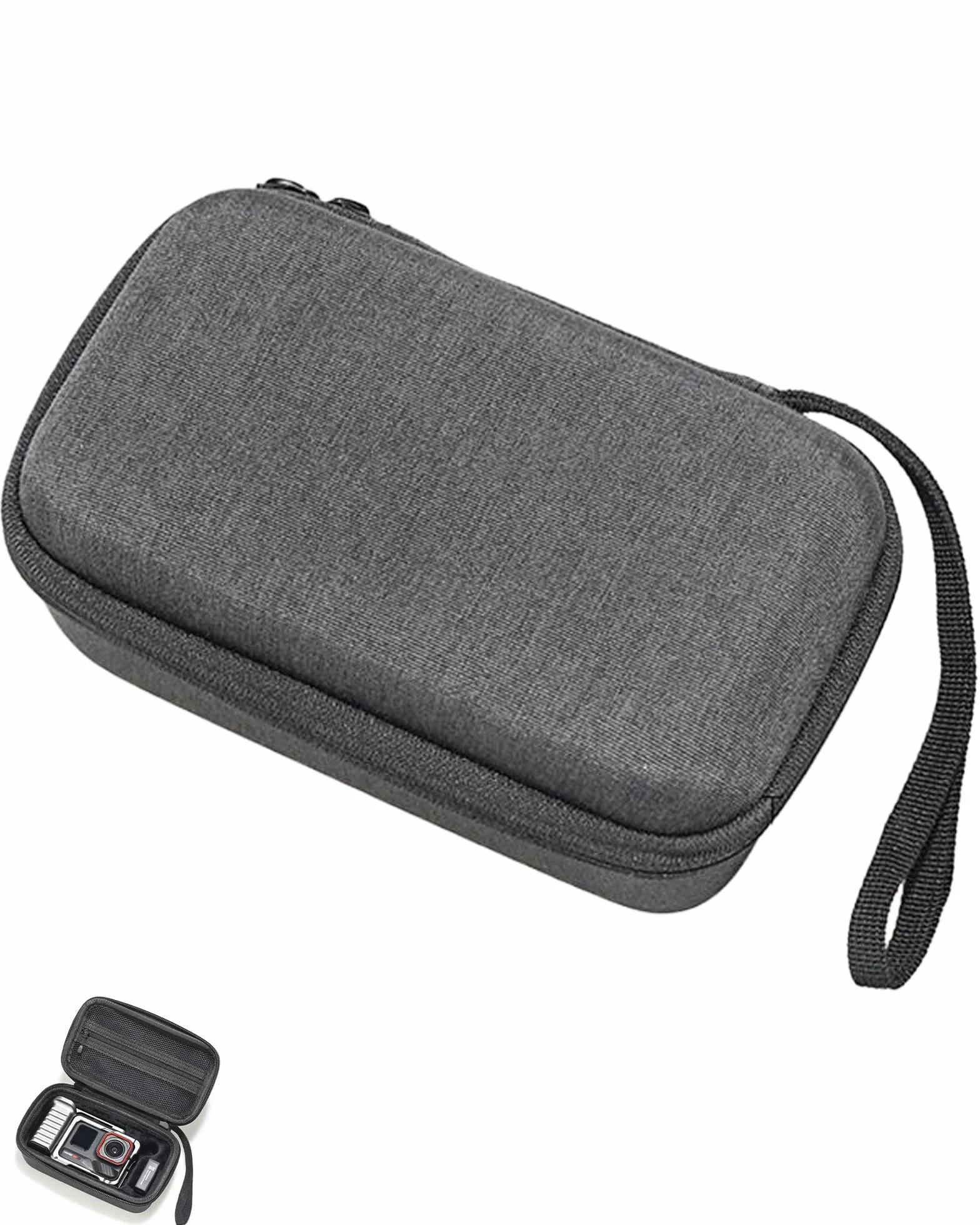 Futerał do Insta.360 Ace Pro 2 Xplorer – wodoodporny, odporny na wstrząsy, kamera do przechowywania, uchwyt, baterie i adapter szybkiego zwalniania
