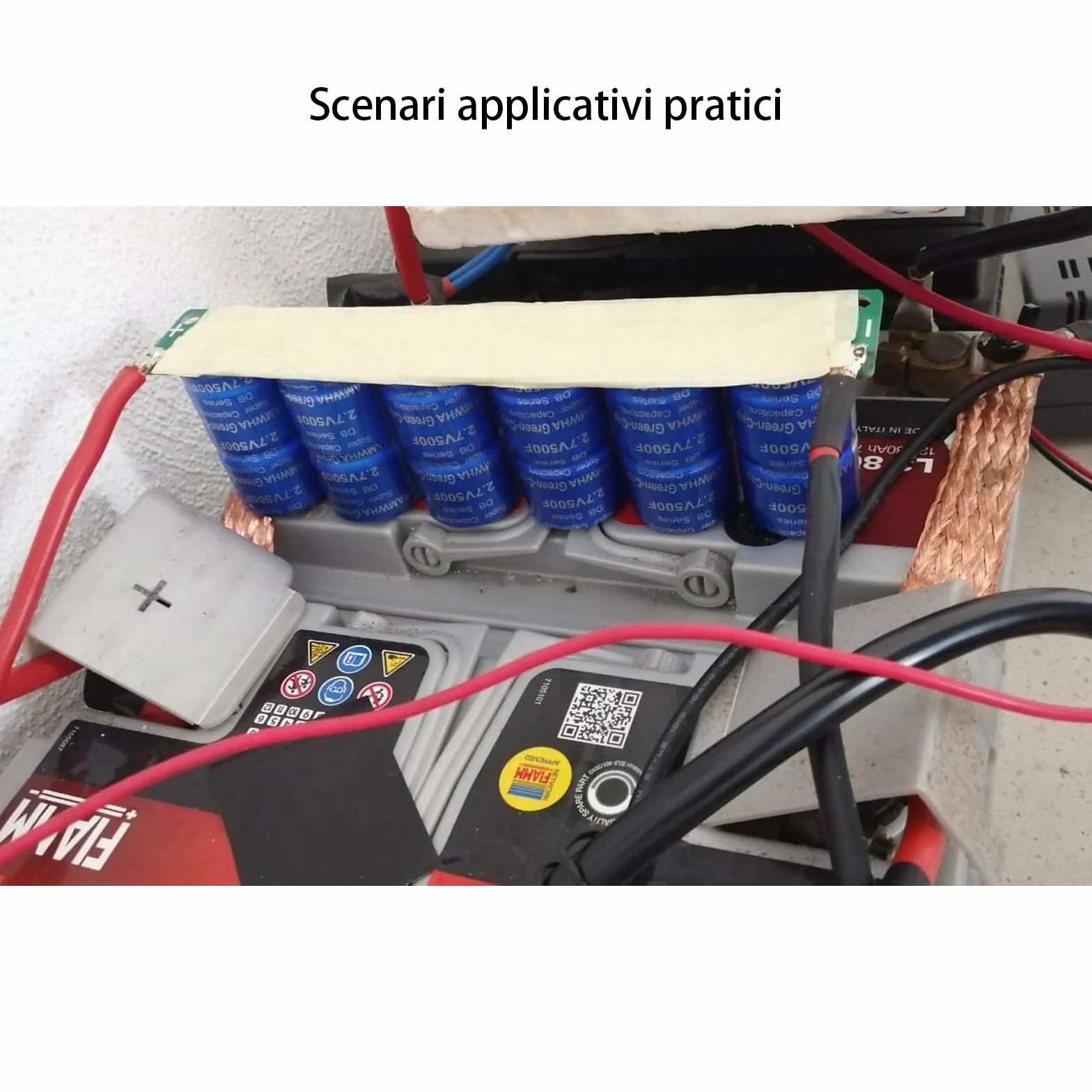 Super Farad Capacitor 16V 83F Low ESR Kondensator do rozrusznika samochodu (6 sztuk)
