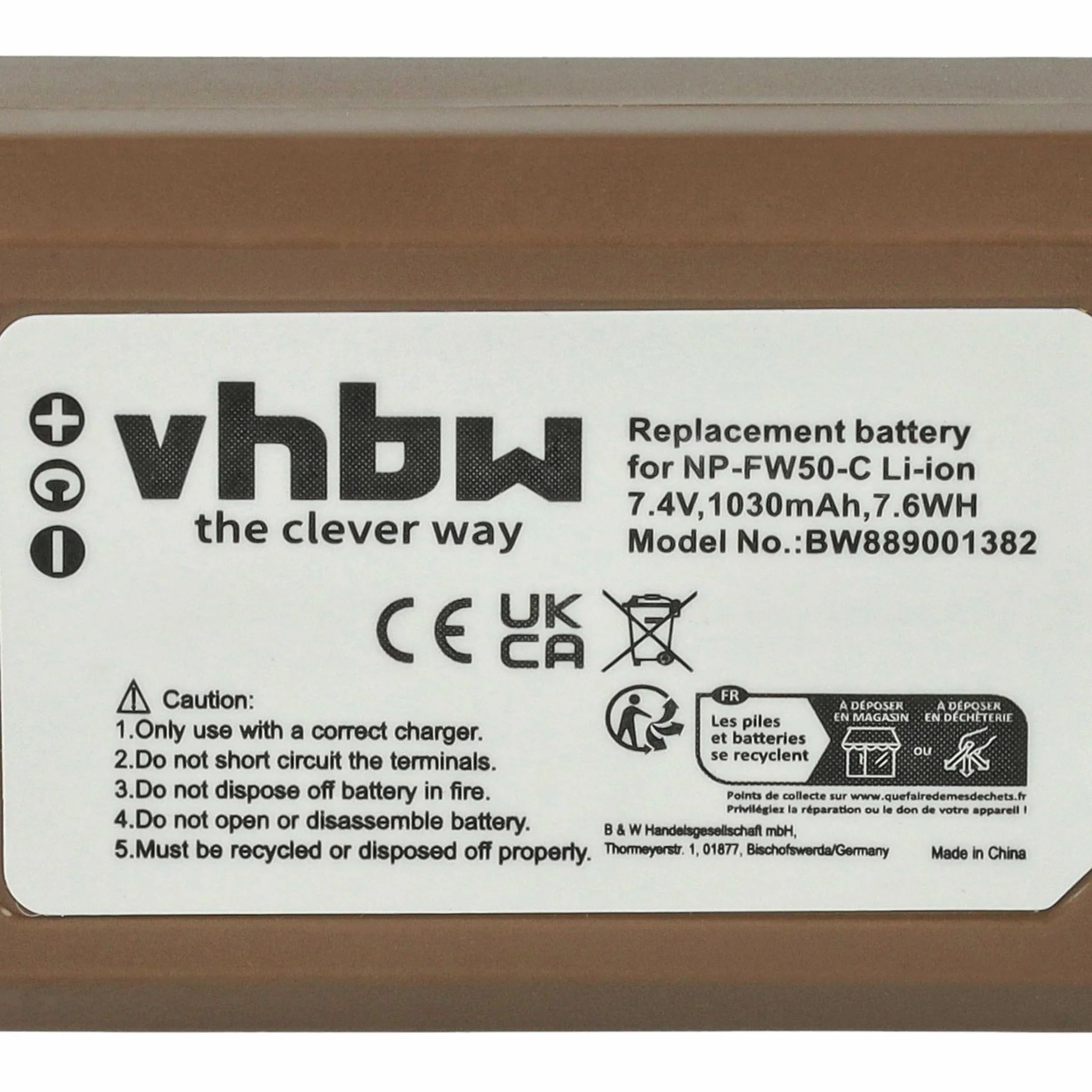 vhbw 3 x bateria kompatybilna z aparatem Sony Alpha NEX-6Y, NEX-7, NEX-6L, NEX-2.7 kg DSLR (1030 mAh, 7,4 V, Li-Ion) + chip informacyjny, gniazdo USB-C