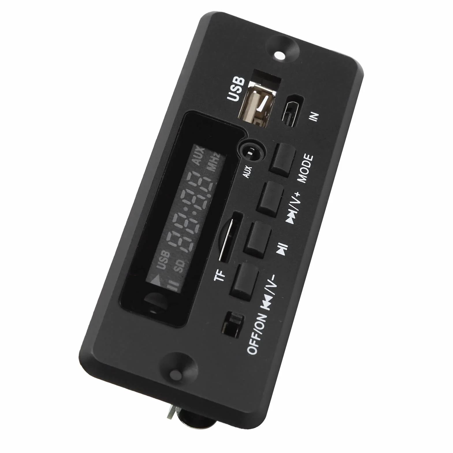 Płyta Dekodera MP3, Uniwersalny Moduł Dekodowania WAV 12V5V Płyta Dekodera Wzmacniacza FM MP3, Płyta Dekodowania USB/SD/FM/LINE MP3