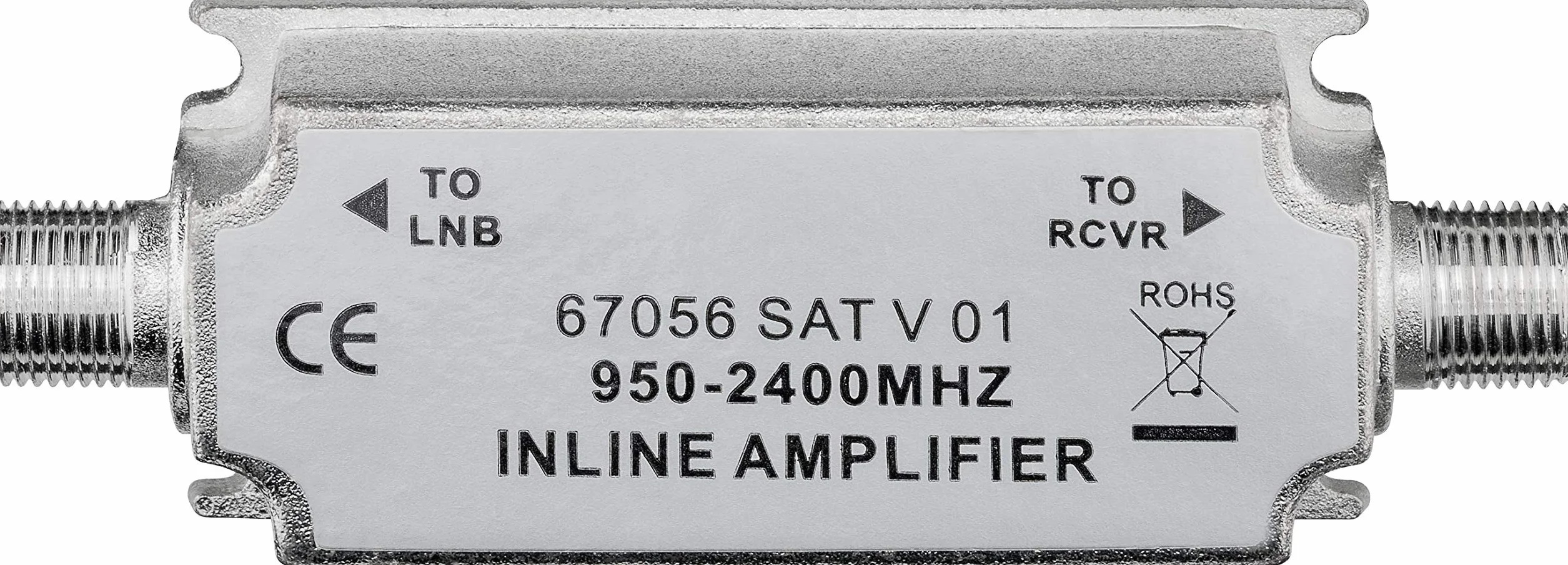 Goobay 67056 Wzmacniacz Sat-Inline, 950 MHz - 2400 MHz