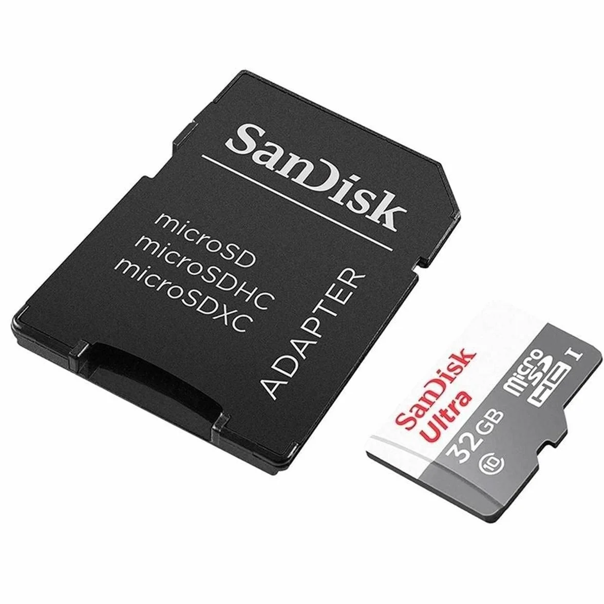 SanDisk Ultra microSDHC 32GB + SD Adapter 100MB/s Class 10 UHS-I
