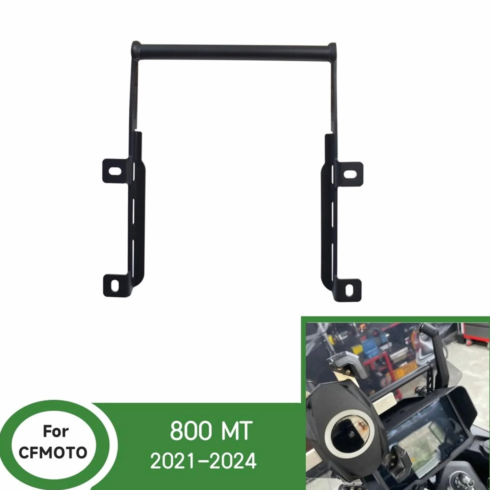 Uchwyt nawigacji GPS do motocykla Pasuje do CFMOTO 800 MT 2021-2024, akcesoria do stojaka na telefon komórkowy Motocyklowy uchwyt do nawigacji