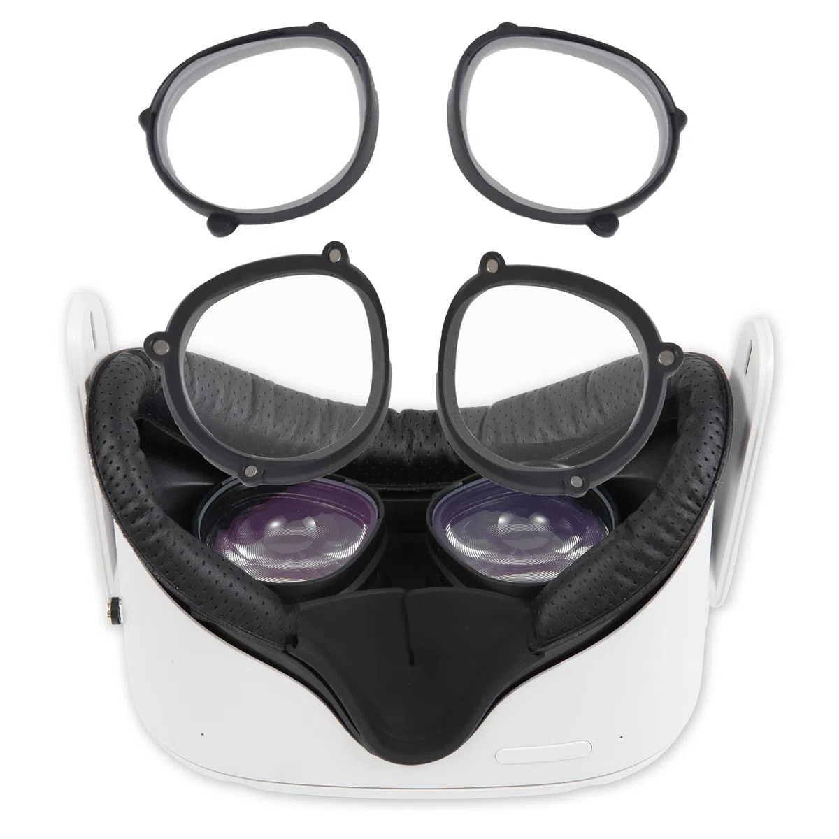Okulary z filtrem niebieskiego światła do Oculus Quest 2 są wyposażone w ramę ze stopu magnetycznego i akcesoria do soczewek z filtrem niebieskiego światła, które obsługują zmianę soczewek, aby