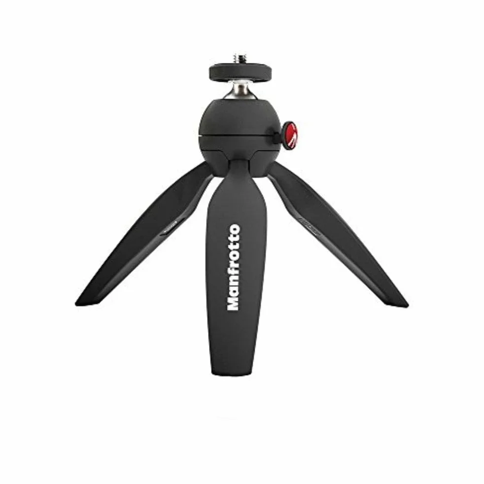 Manfrotto MTPIXIMII-B PIXI Mini Tripod with Handgrip for Compact System Cameras Black Technopolymer Aluminium