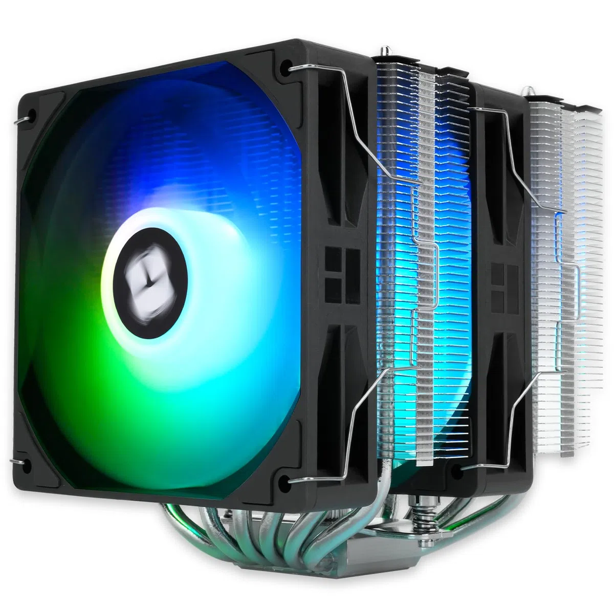THERMALRIGHT Peerless Assassin 120 SE ARGB V2 wentylator chłodzący CPU, 6 rur cieplnych, technologia AGHP Gen 5.0, 1850 obr./min, wentylator PWM 120 mm, do Intel 1851/1700, AMD AM4/AM5