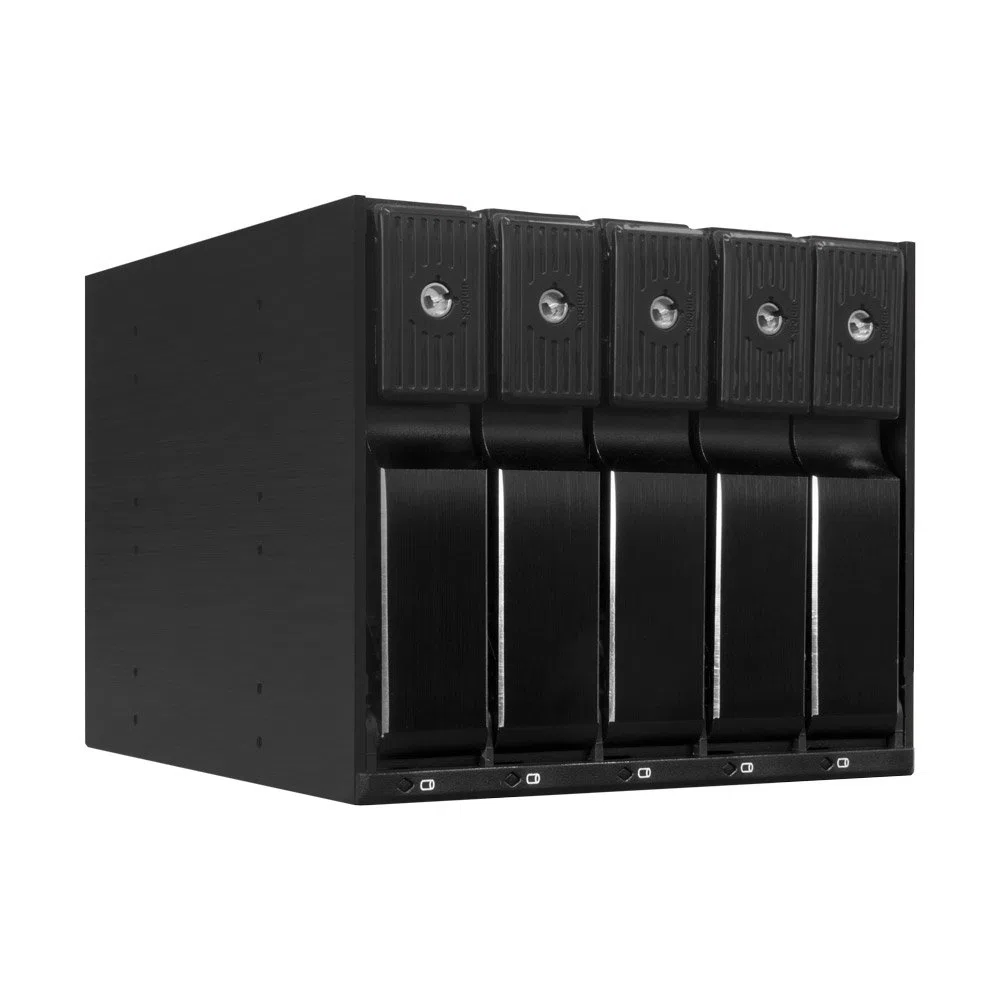 Kingwin MKS-535TL, 5,25" taca bez tacy, przenośny stojak na dysk twardy 5 x 3,5 cala