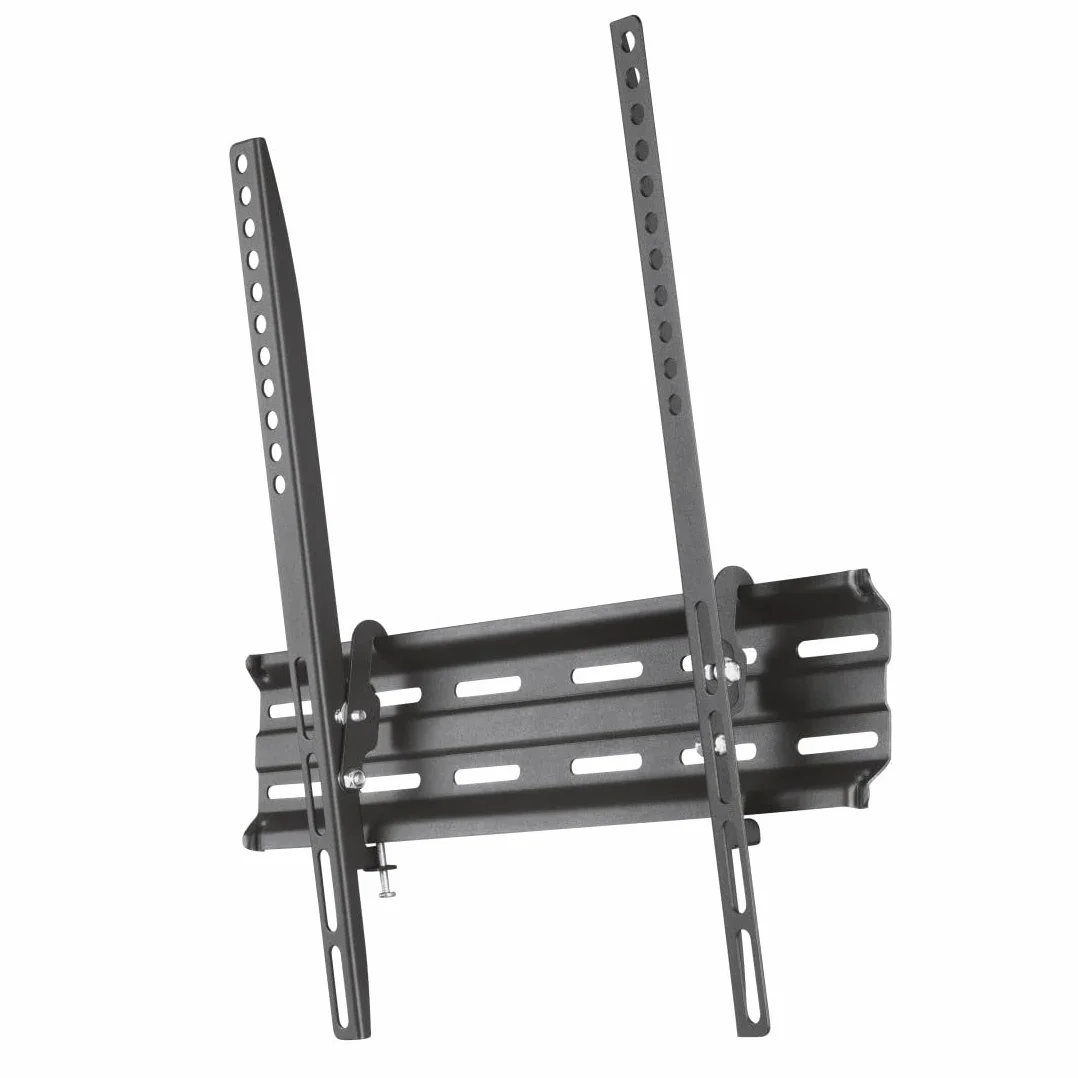 Hama Uchwyt ścienny do telewizora (płaski, 65",VESA 400x400, LCD/LED, do TV, na ścianie, pochyły, stalowy, maks. udźwig 35 kg, zawiasy ścienne) czarny
