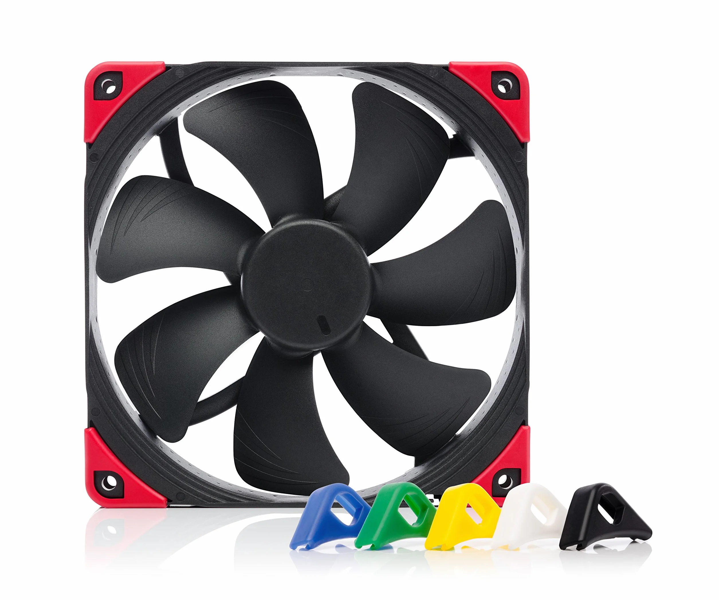 Noctua NF-A14 PWM chromax.black.swap, 140 mm, Czarny, Wentylator 4-Pinowy, Cichy, Premium