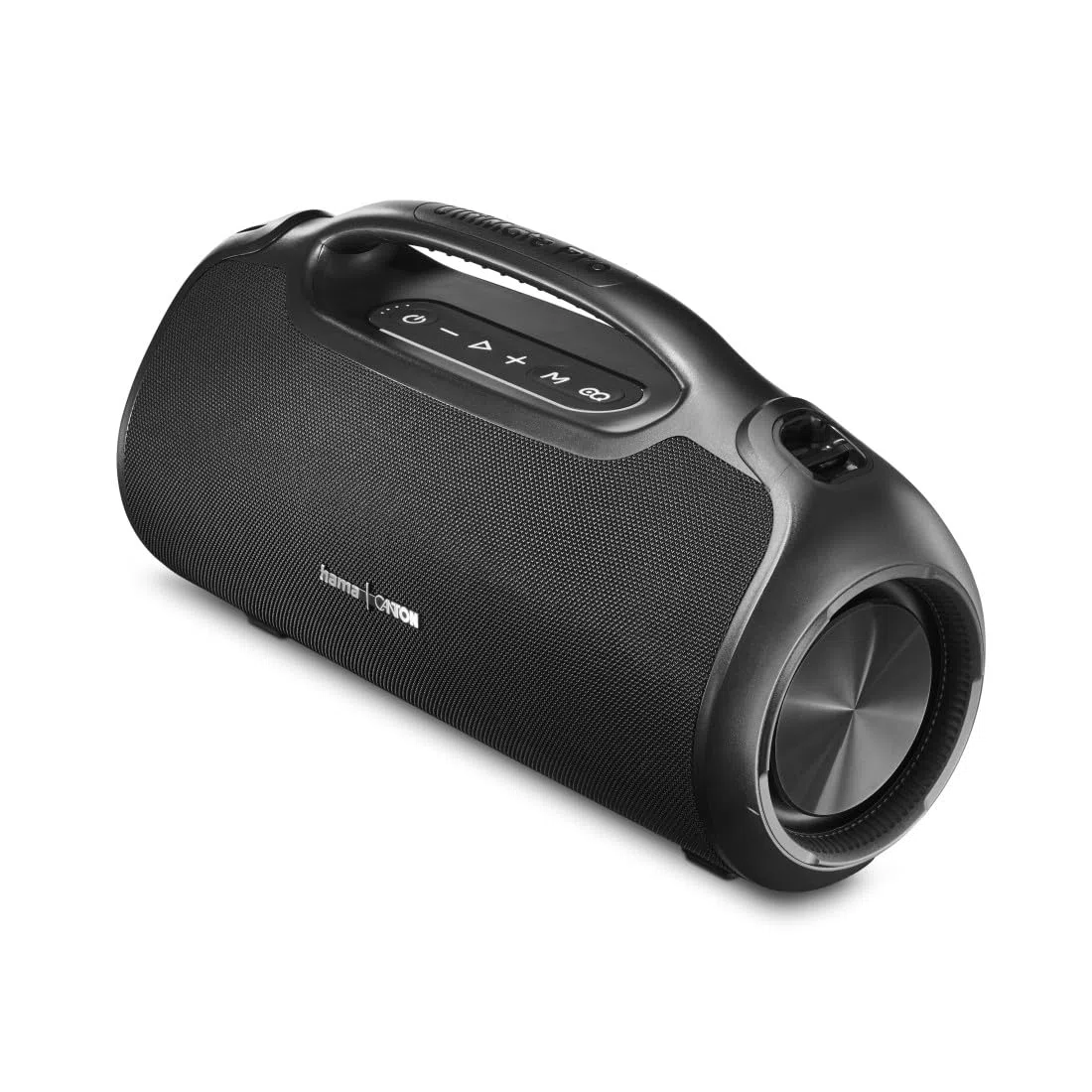 Hama Bezprzewodowy przenośny głośnik Bluetooth Ultimate Pro, mocny 120 W, 24-godzinny czas ładowania, wodoodporny głośnik IPX6, pyłoszczelny, wbudowany power bank USB-C, czarny