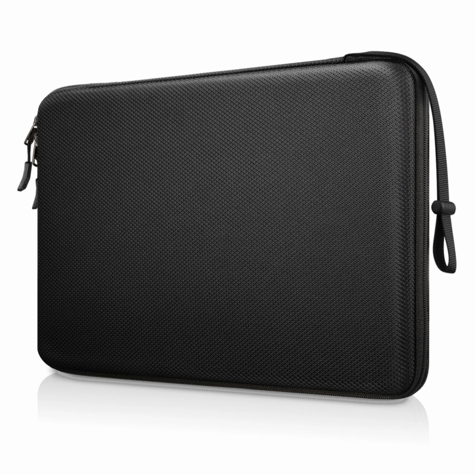 FINPAC Twardy pokrowiec na laptopa MacBook Pro 14 cali 2023-2021 M2 M1, MacBook Air 13" 2022-2018, 13" MacBook Pro 2022-2016, wodoodporne etui do Dell XPS 13, Surface Laptop, HP, Acer, czarny