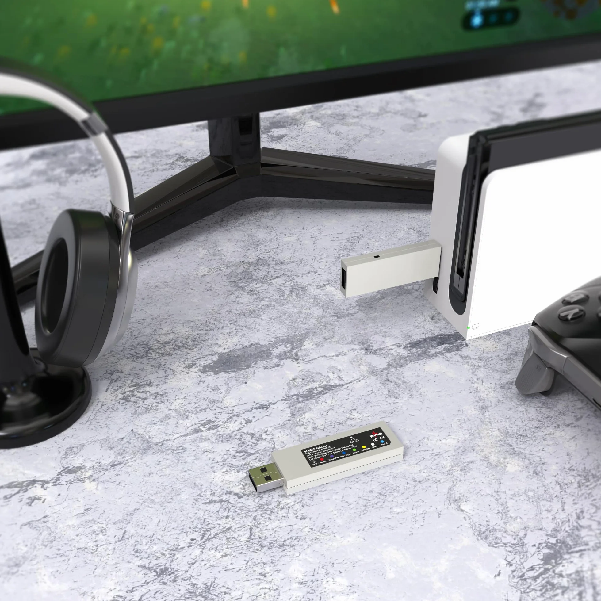 MAYFLASH Magic-NS Bezprzewodowy adapter kontrolera dla Nintendo Switch