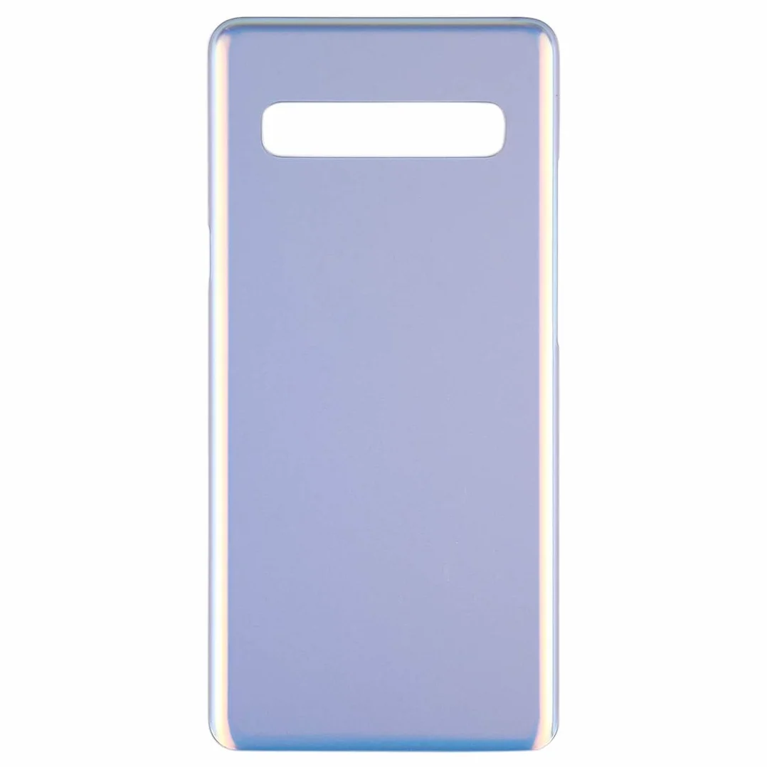 Zamienna tylna obudowa telefonu komórkowego do Galaxy S10 5G SM-G977B / SM-G977U / SM-G977N tylna obudowa baterii (srebrna) część naprawcza