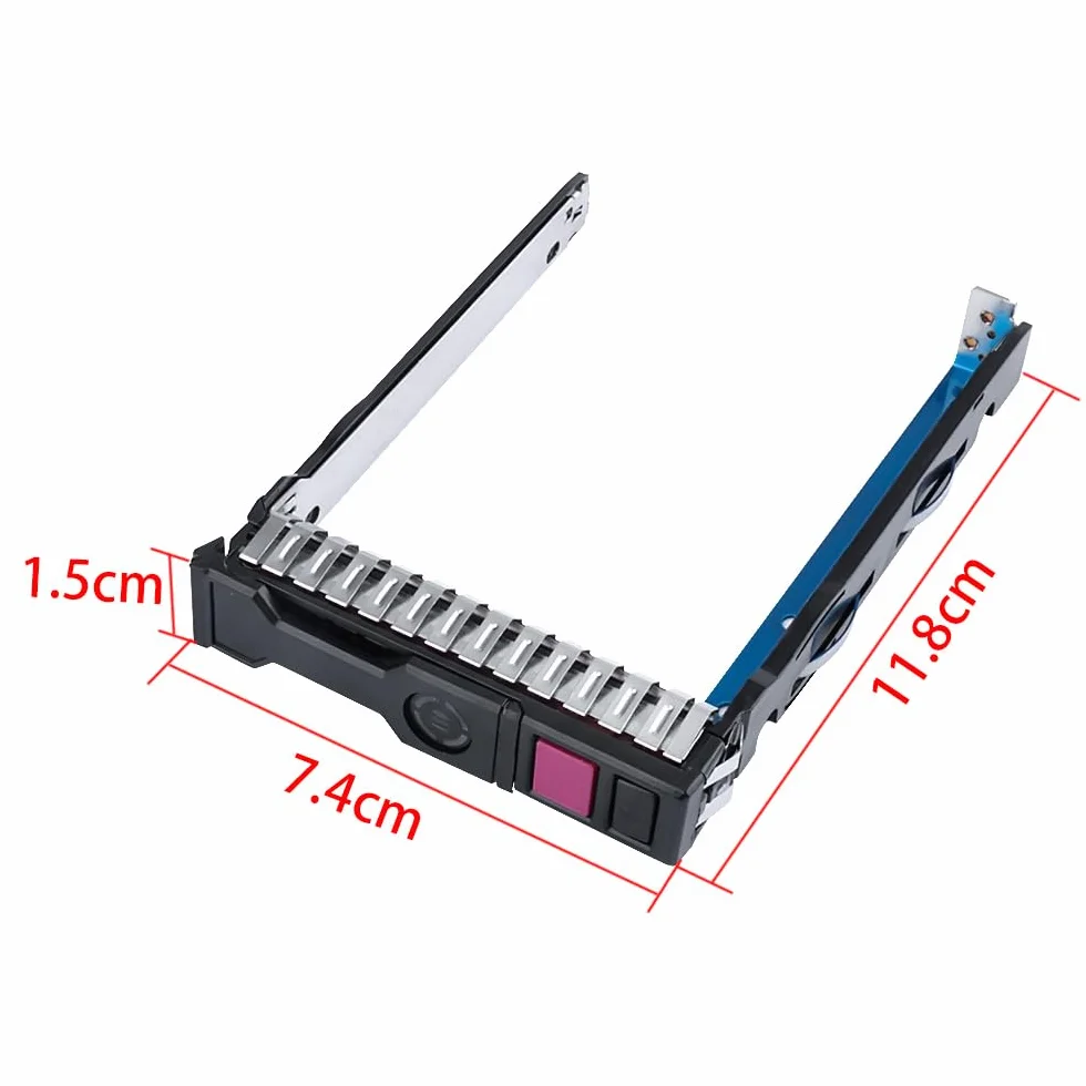 Oryginalny HP G10 Gen10 727695-001 2,5" NVMe SSD HDD Tray Caddy ML350 DL380 DL360