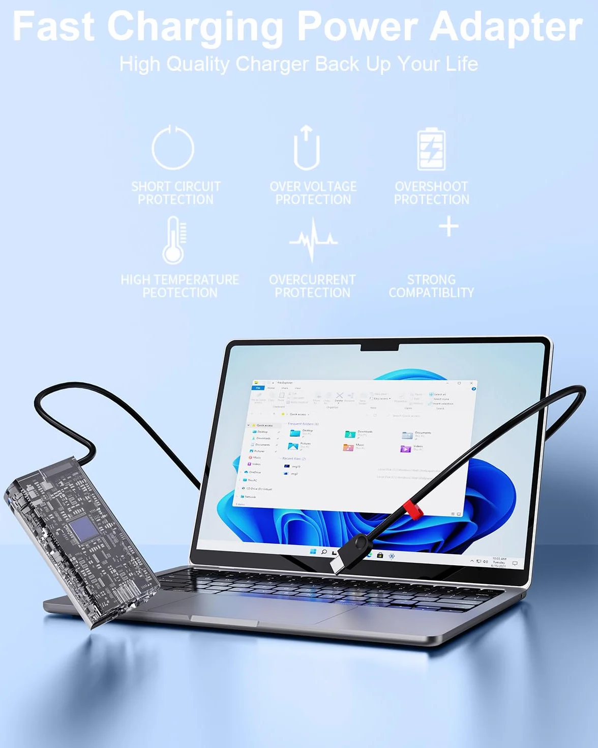 65W USB C Ładowarka Kompatybilny z Lenovo ThinkPad x1 Carbon T14 T14s T15 X13 L13 L14 L15 E14 E15 E16 T480 T480s T490 T580, P14s P15s P16s P52s,IdeaPad 3 Slim5 5Pro Flex 5 Yoga 7 Slim 7 9i Slim 920